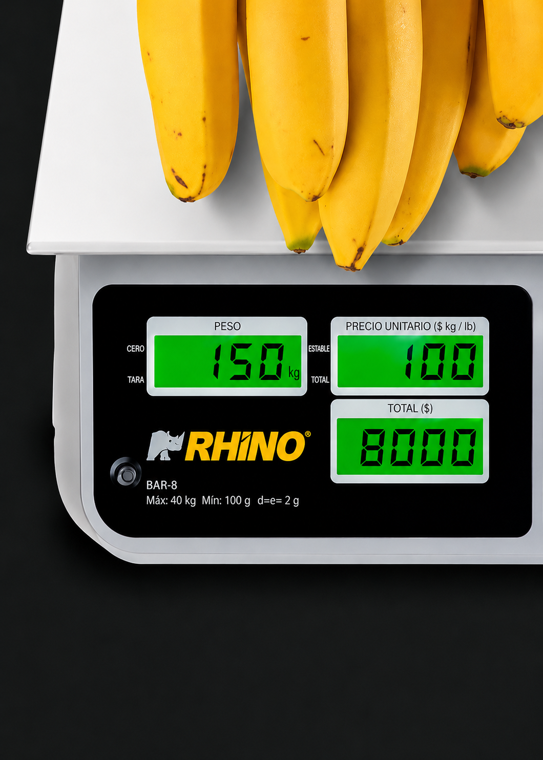 compra báscula indicadora de peso y precio rhino de venta solo en maha