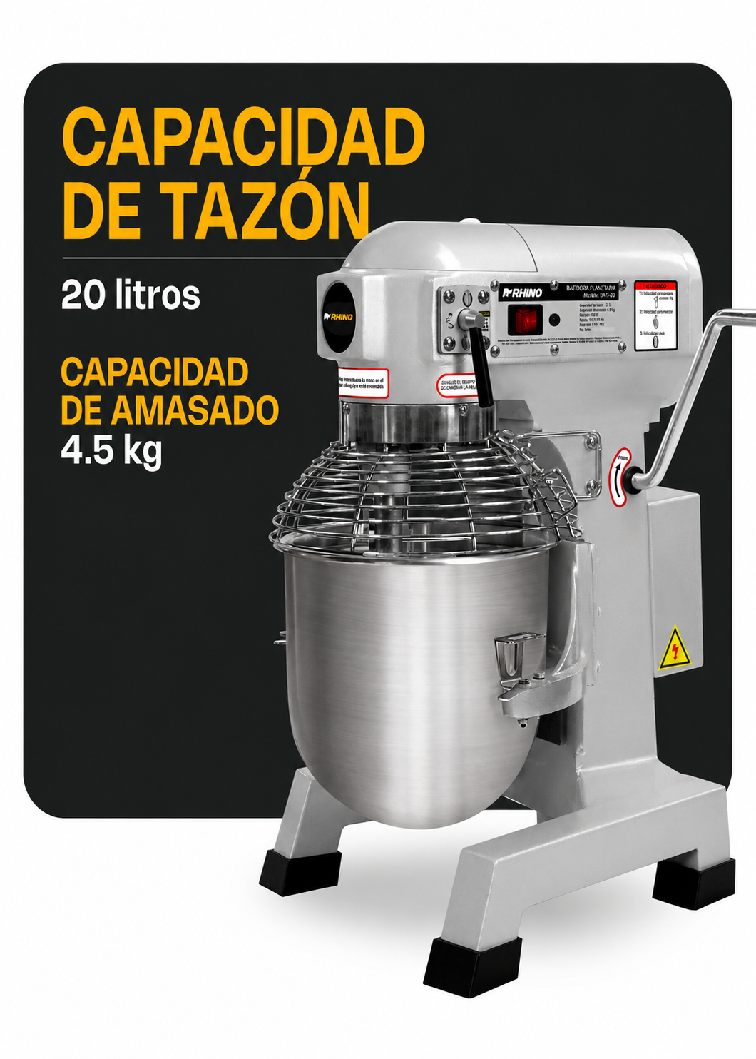 compra batidora planetaria rhino en maha