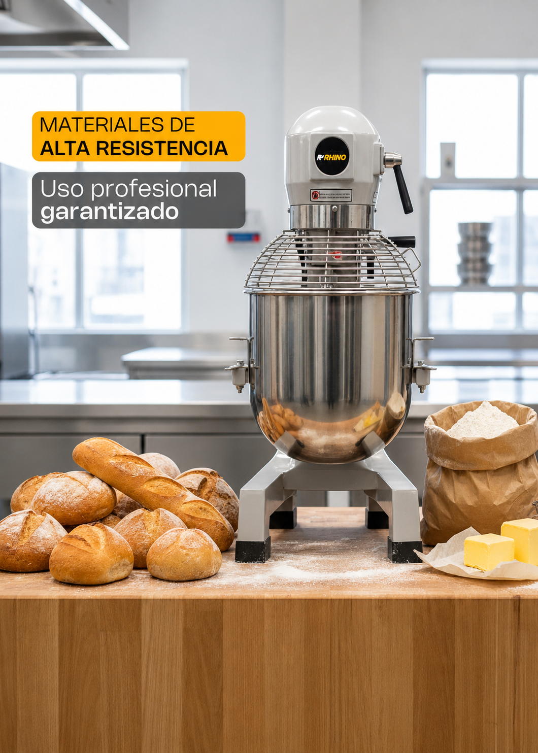 batidora planetaria rhino en maha