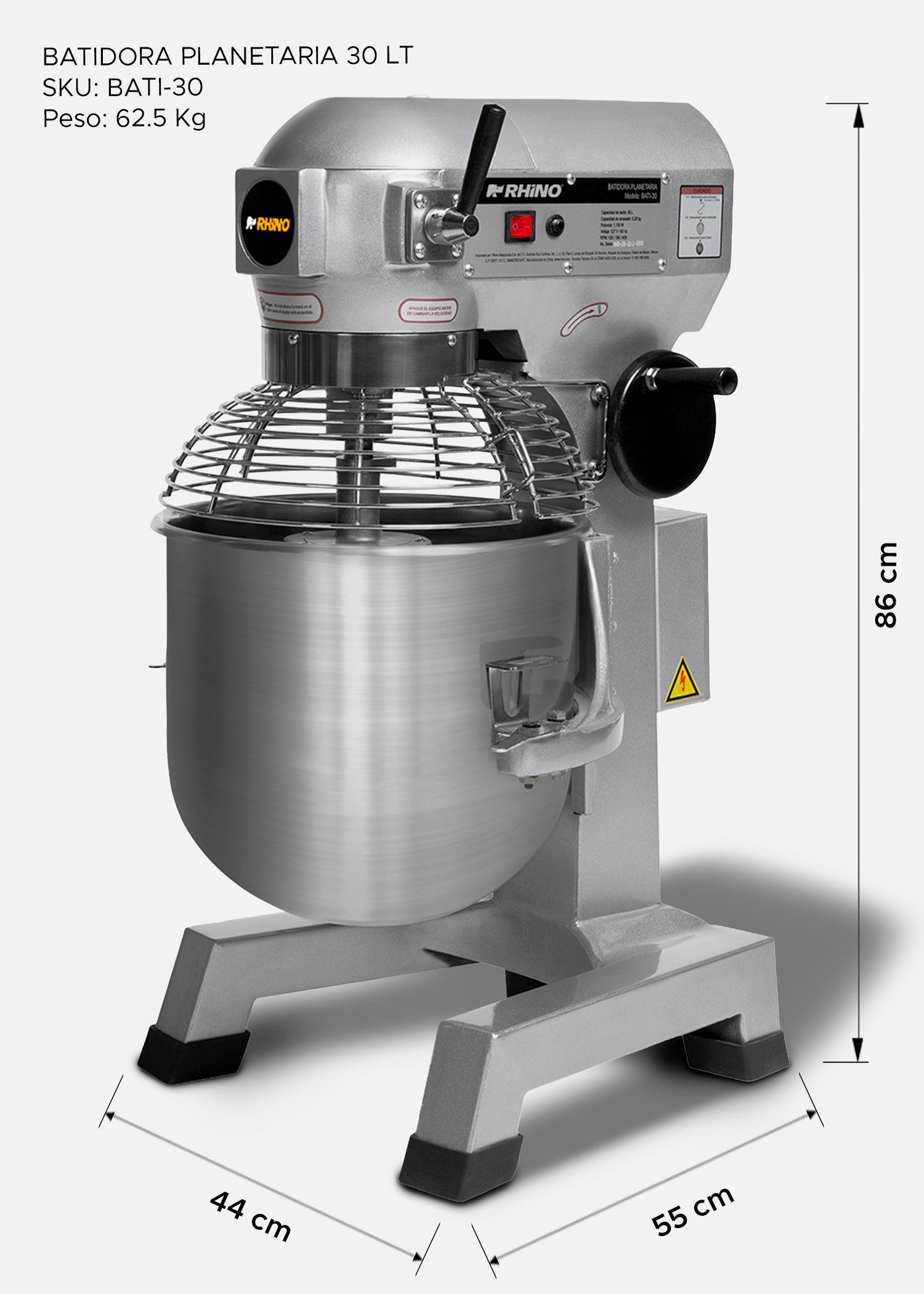 compra batidora planetaria rhino en maha