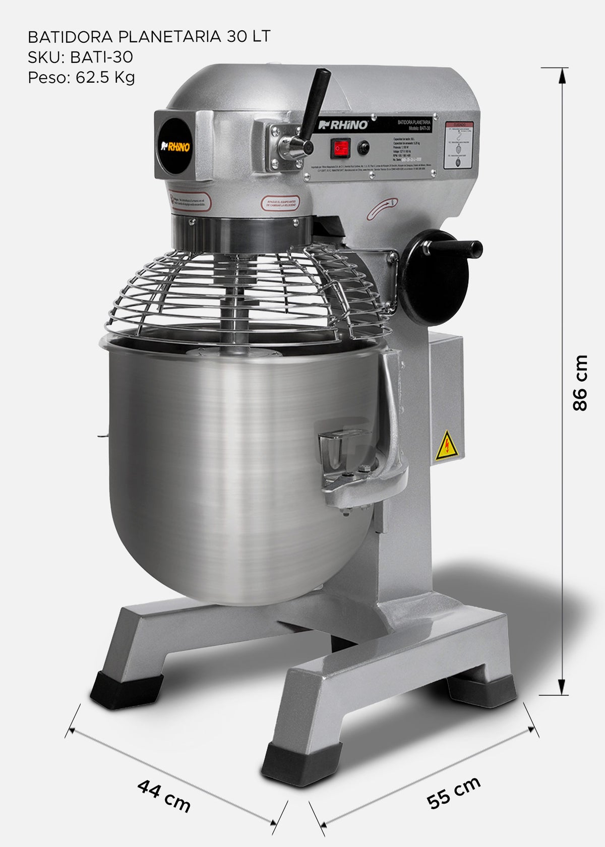compra batidora planetaria rhino en maha