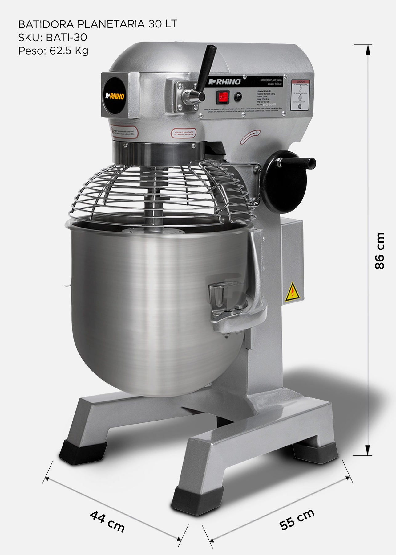 compra batidora planetaria rhino en maha