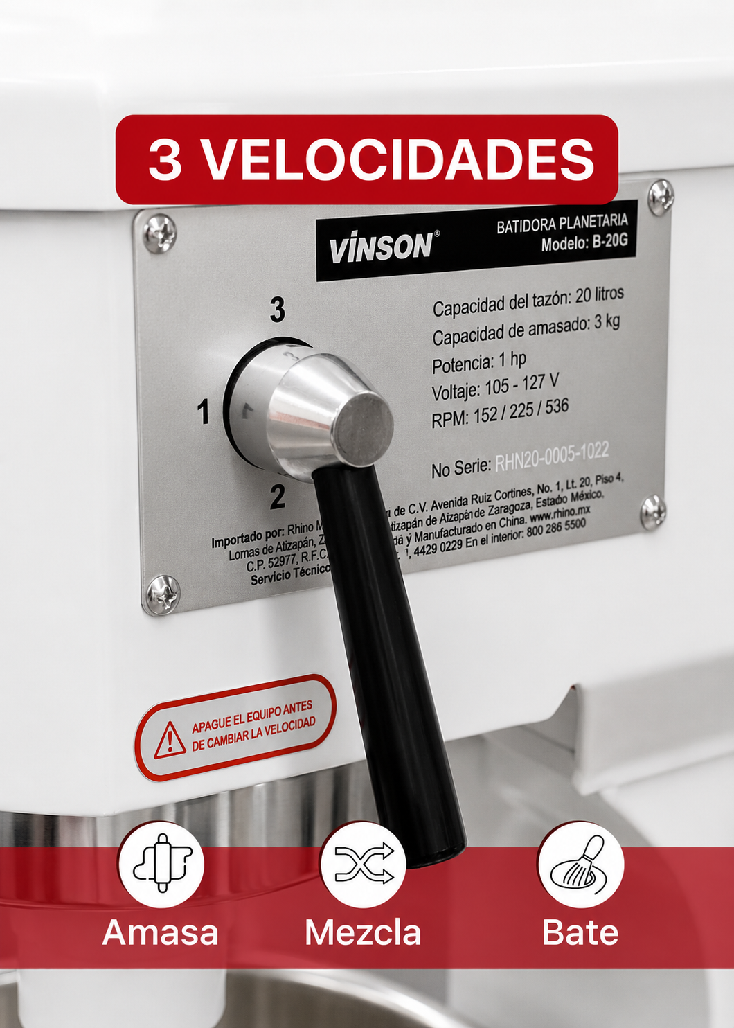 compra batidora industrial rhino en maha