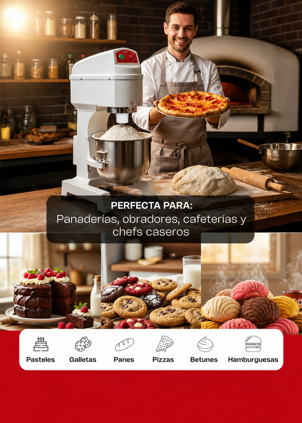 compra batidora industrial rhino en maha