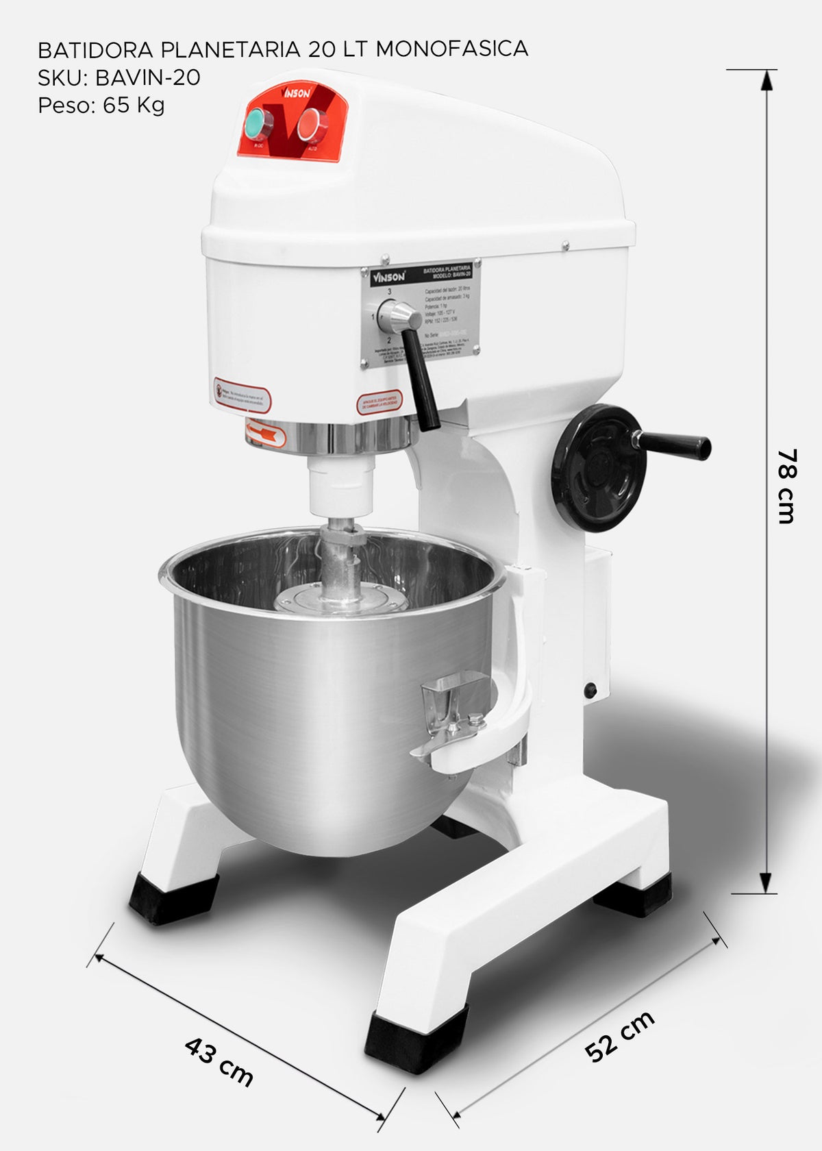 compra batidora industrial rhino en maha