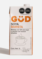 Bebida barista de soya sin azúcar añadida Gud 1 L