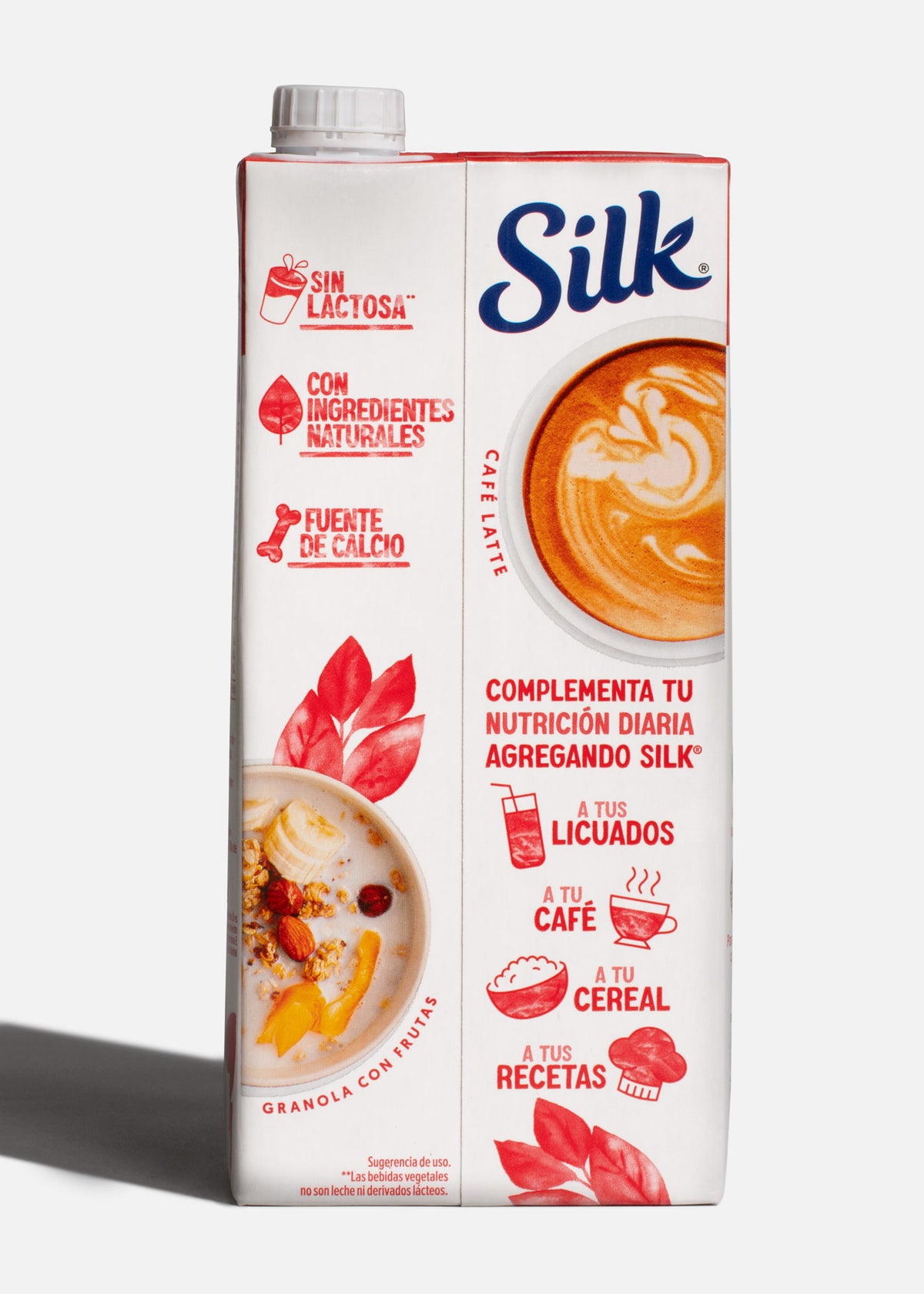 Bebida vegetal Silk elaborada con 7% de soya