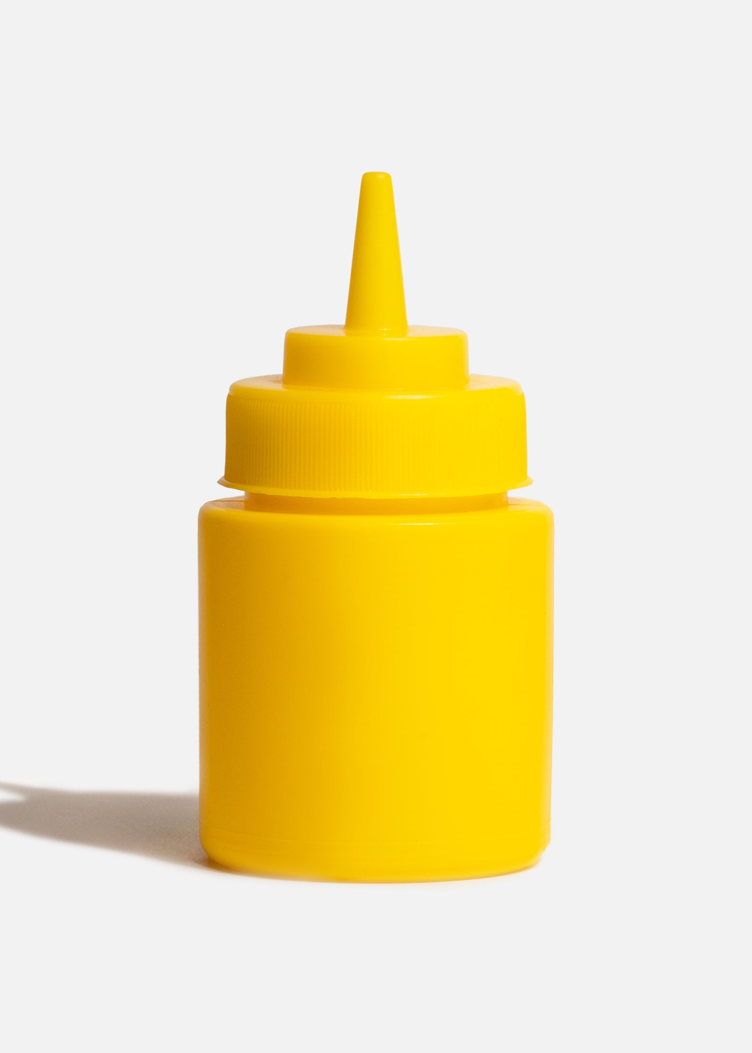 Botella dispensadora para aderezos amarilla 8 oz