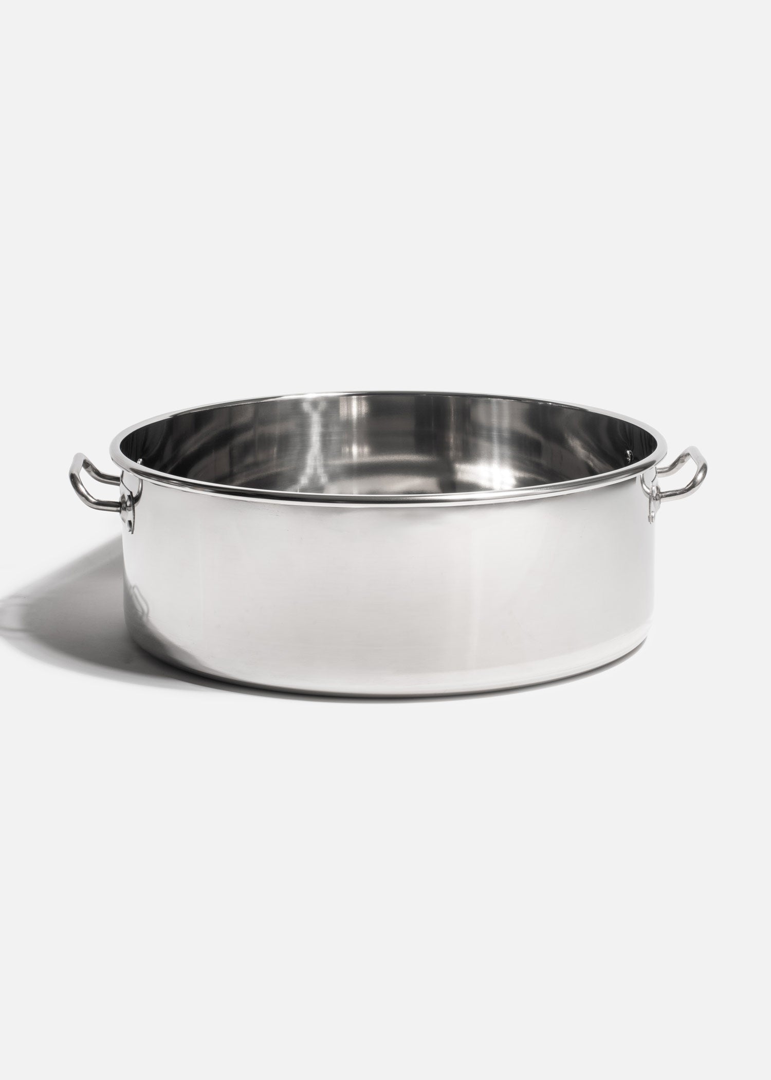 Budinera de acero inoxidable plata 201 con tapa 31 L