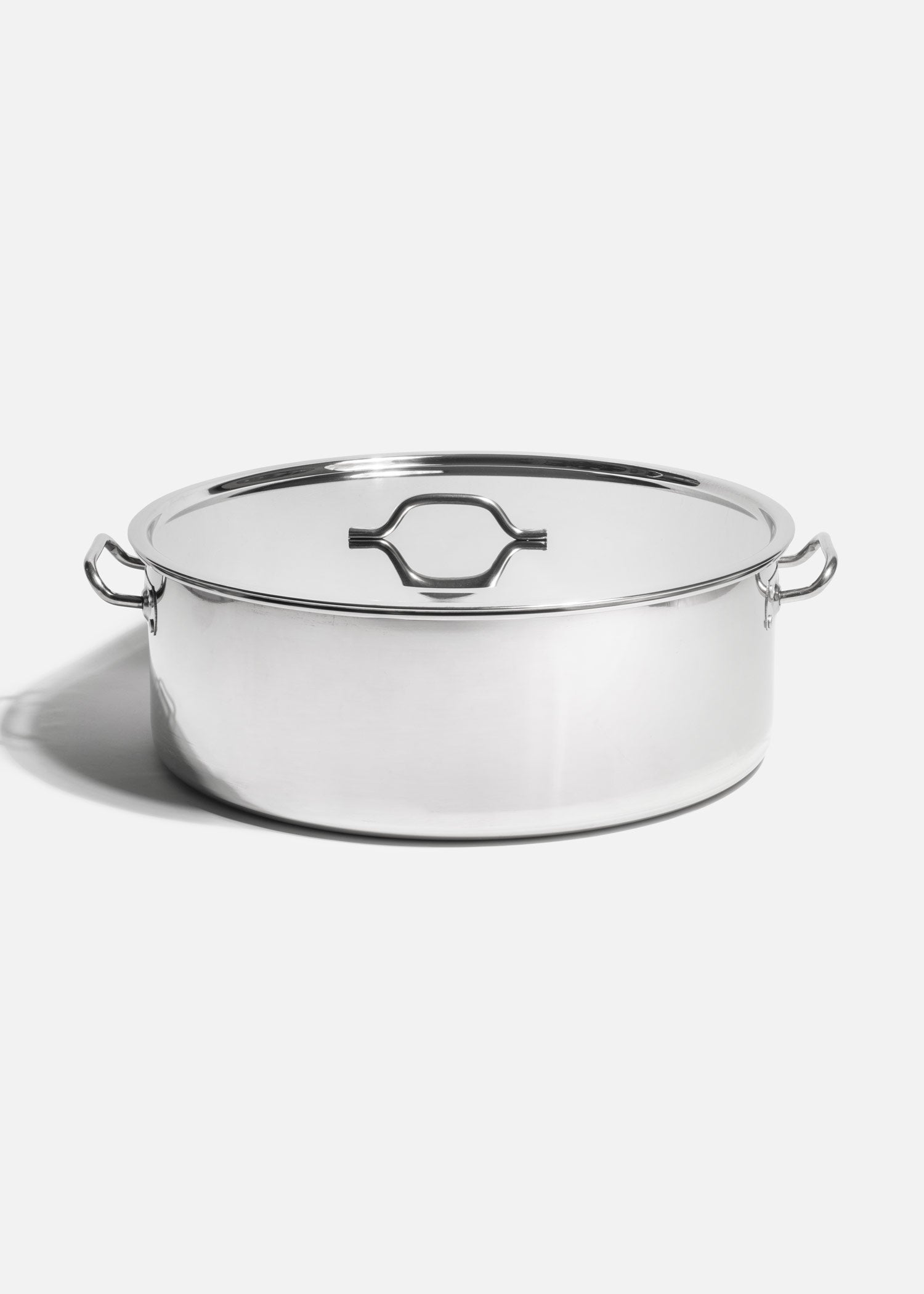 Budinera de acero inoxidable plata 201 con tapa 31 L