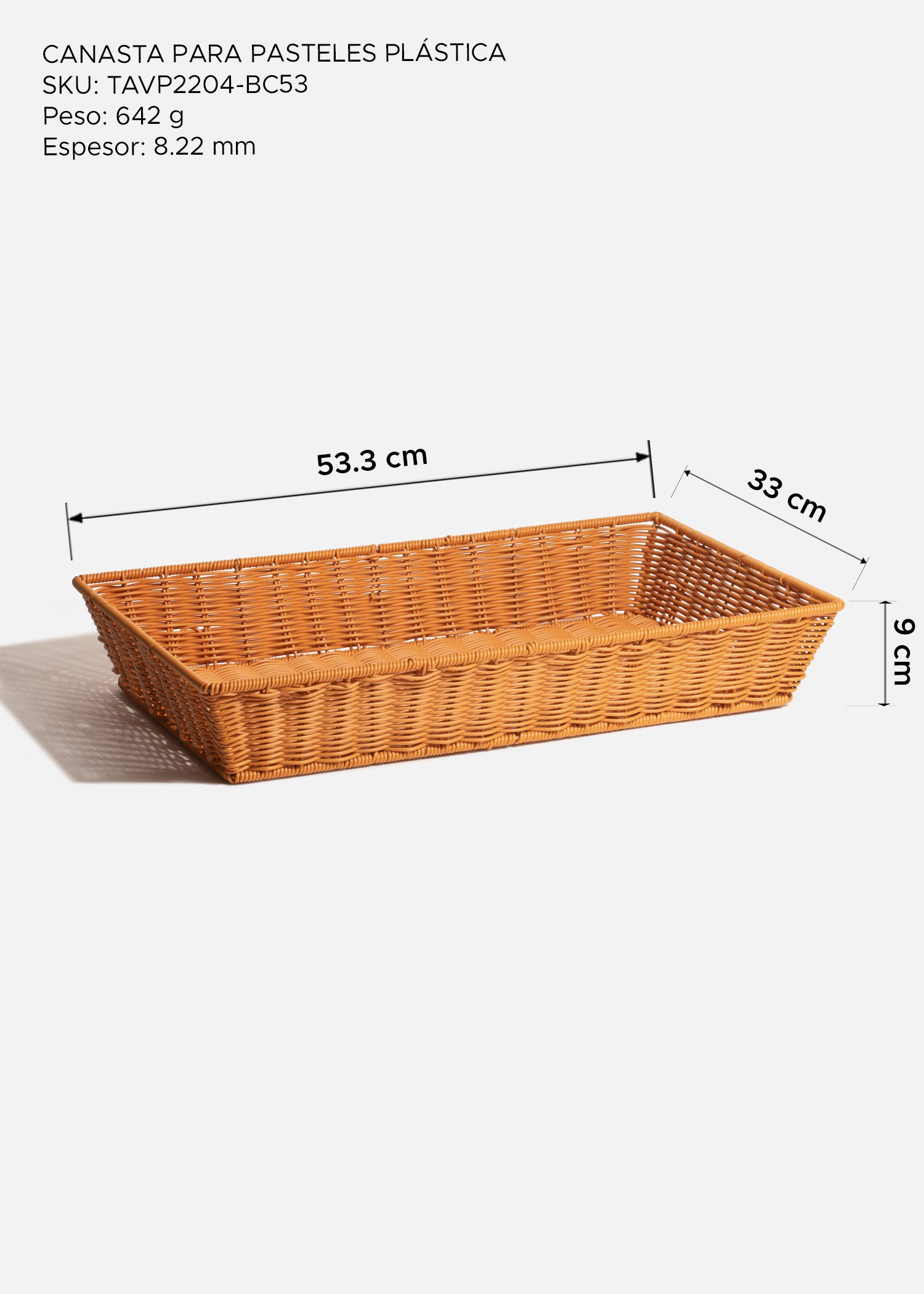precio canasta para pan maha