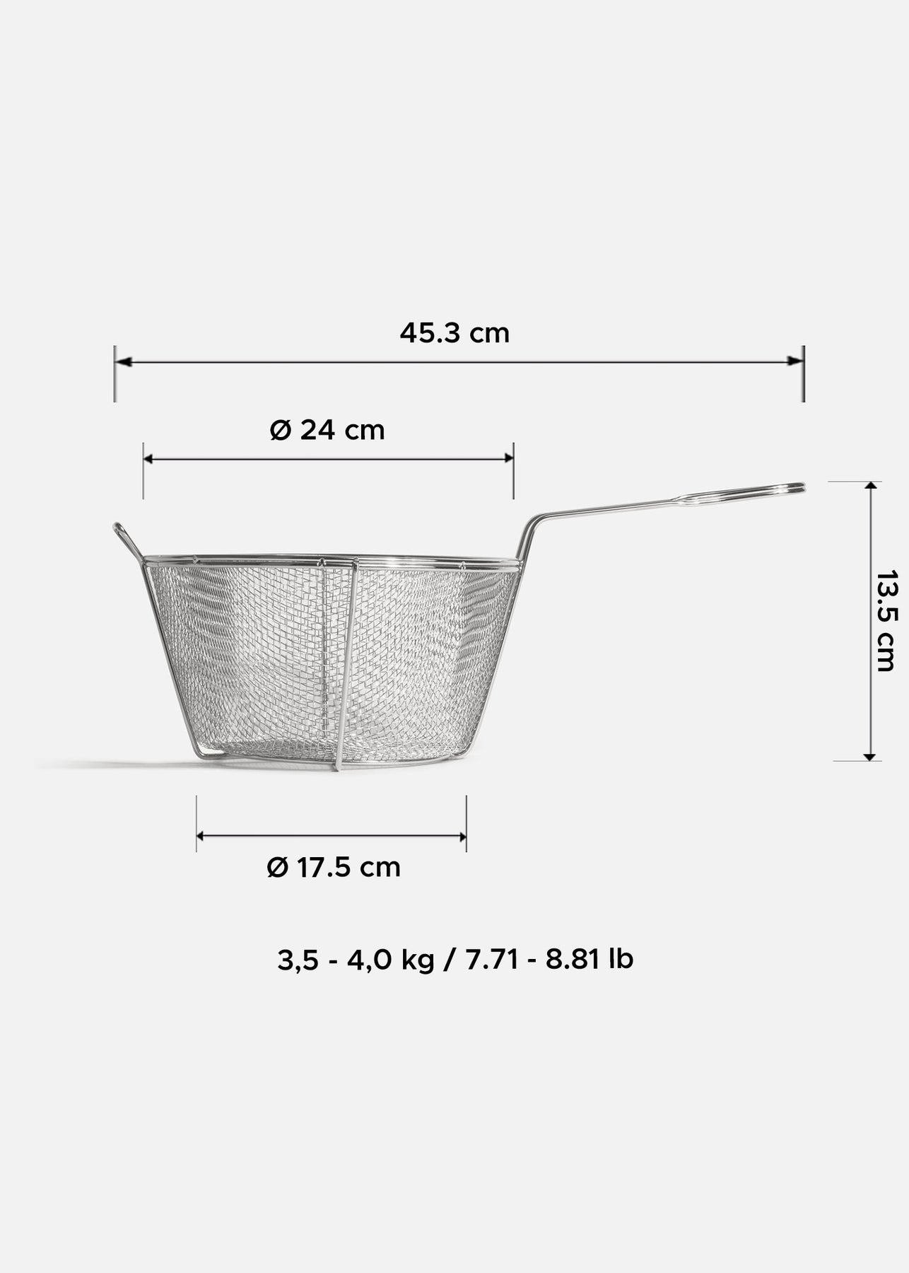 precio canastilla para freidora maha