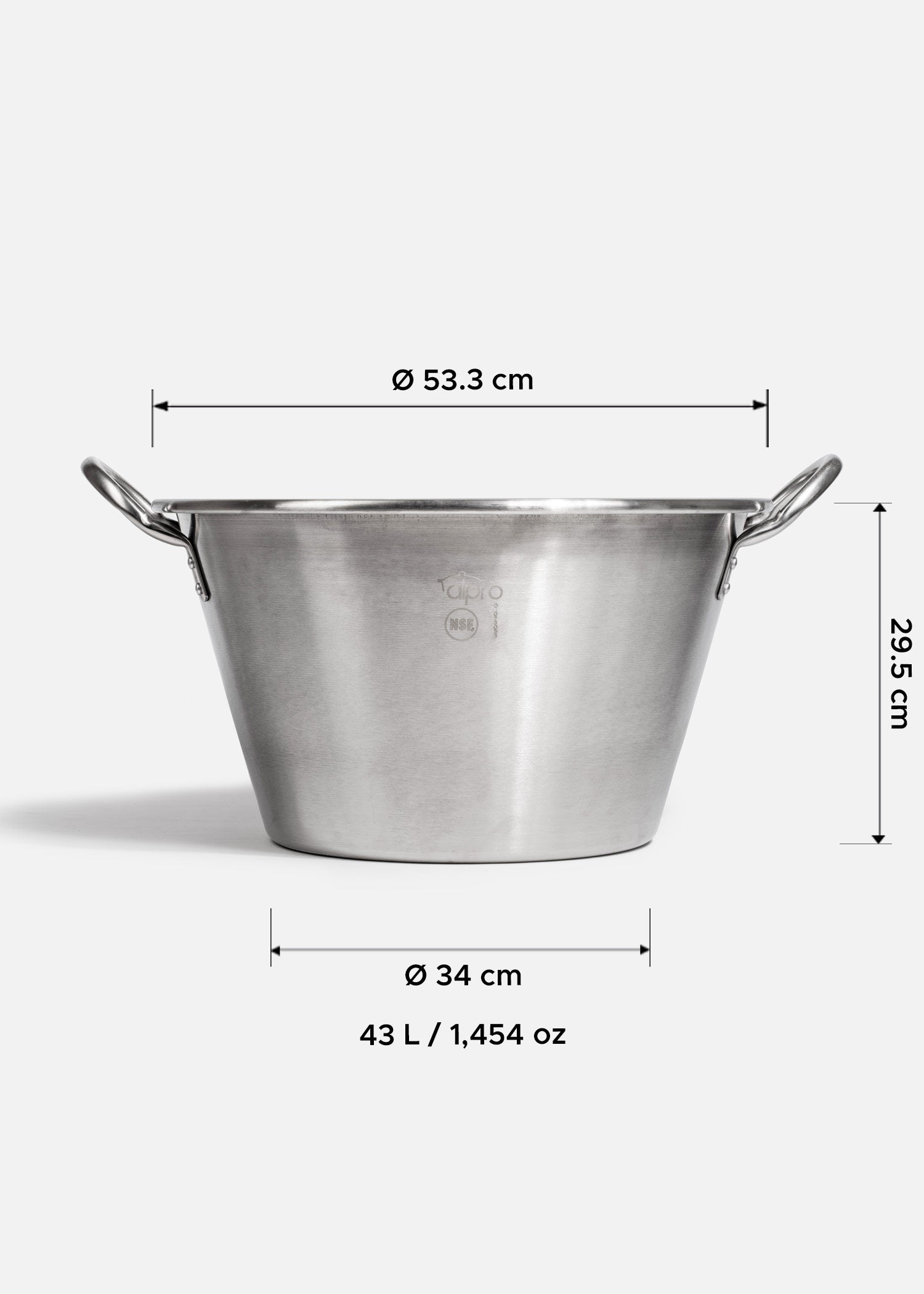 precio cazo de acero inoxidable maha