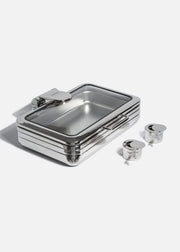 compra chafer de acero inoxidable maha