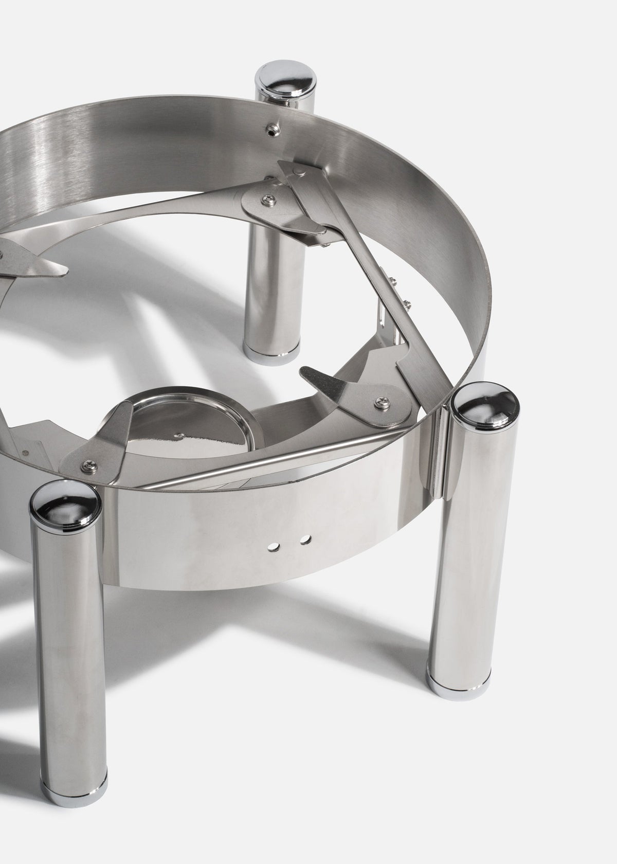 Detalle de una base de soporte compatible mostrada como referencia de montaje del chafer.