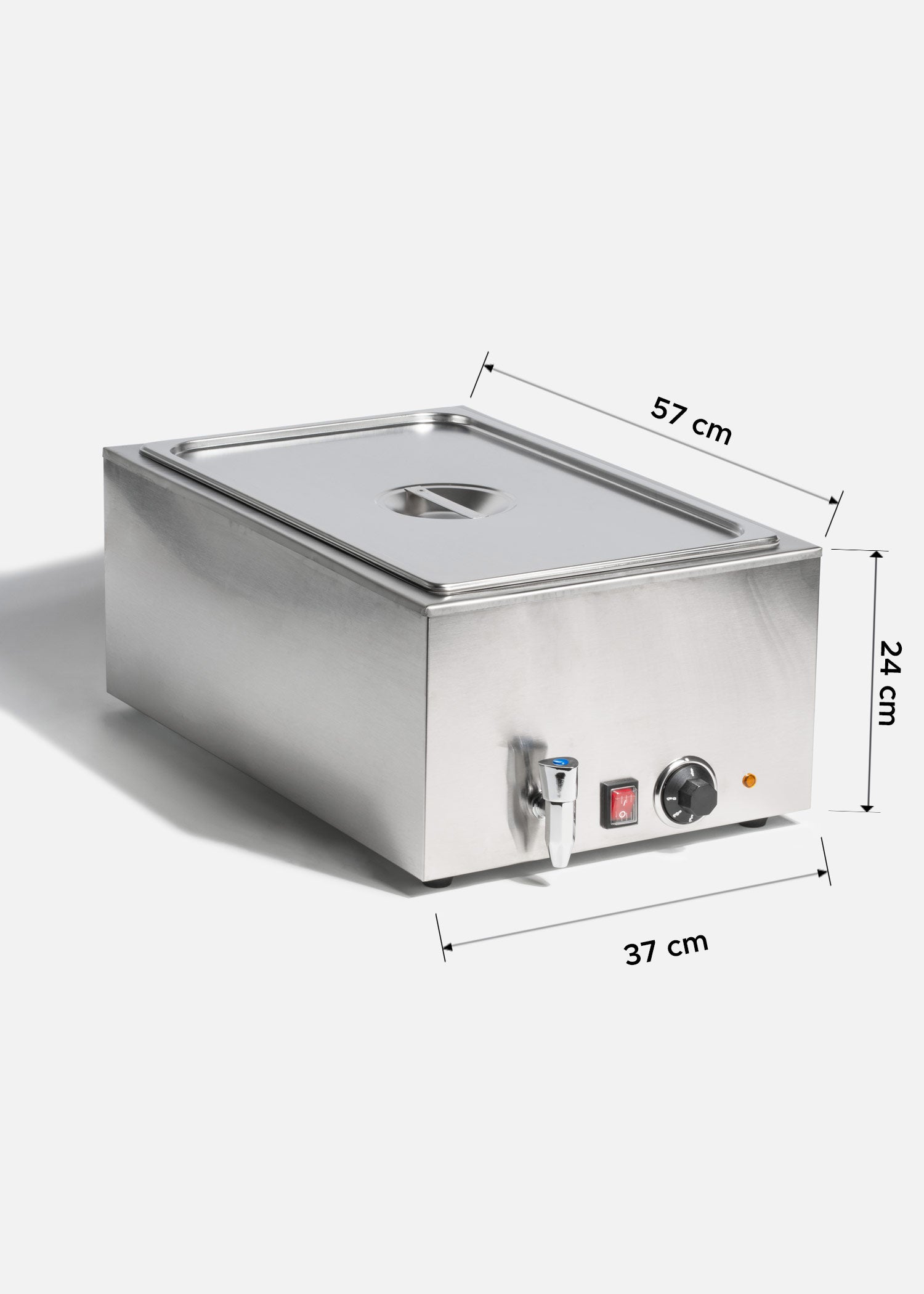 chafer de acero inoxidable maha eventos
