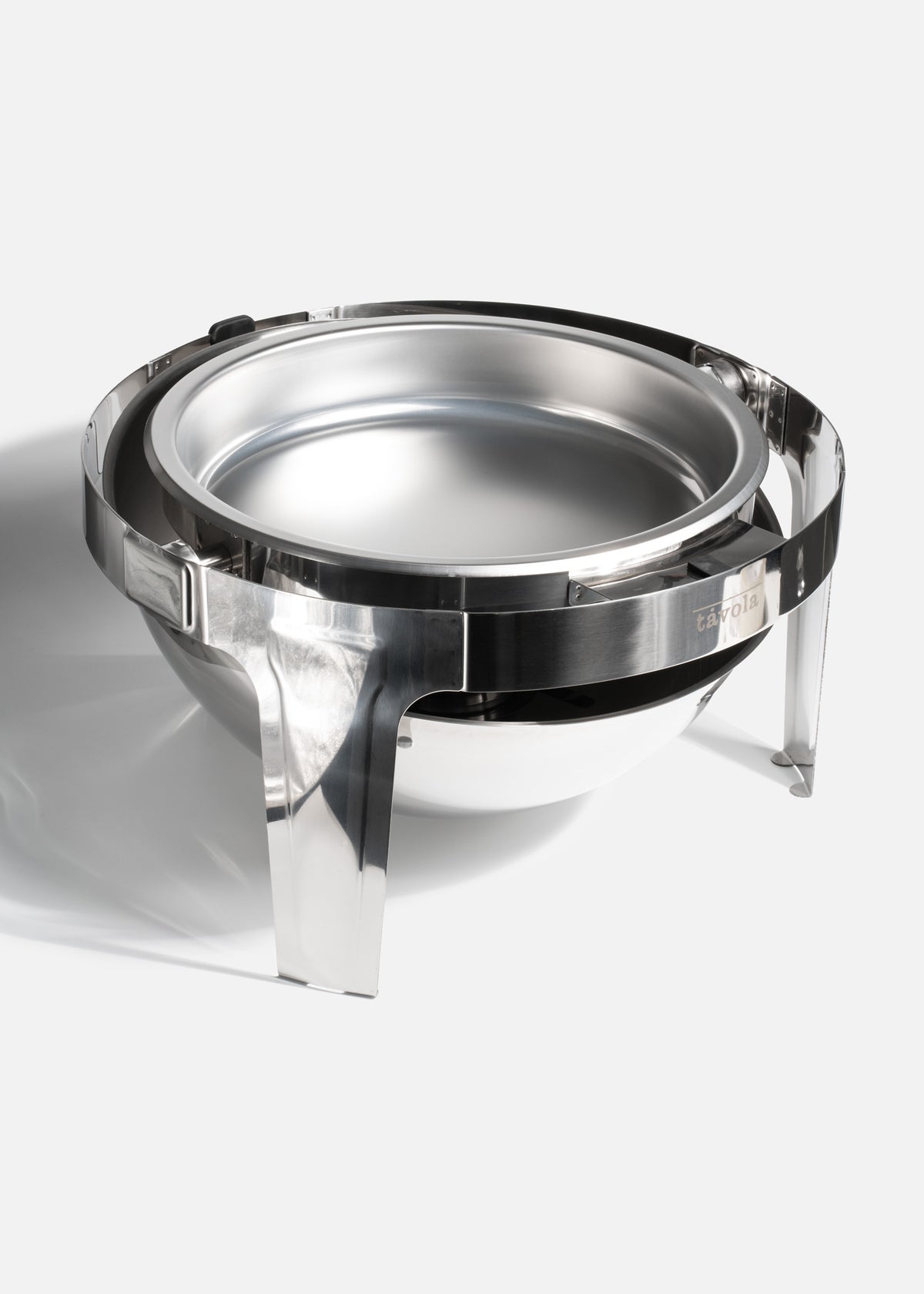 Chafer redondo acero inoxidable plata 6 L — imagen de producto
