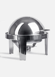 Chafer redondo acero inoxidable plata 6 L — imagen de producto, vista 1