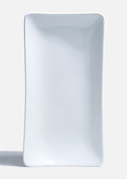 Charola de porcelana blanca Bombay — imagen de producto, vista 1