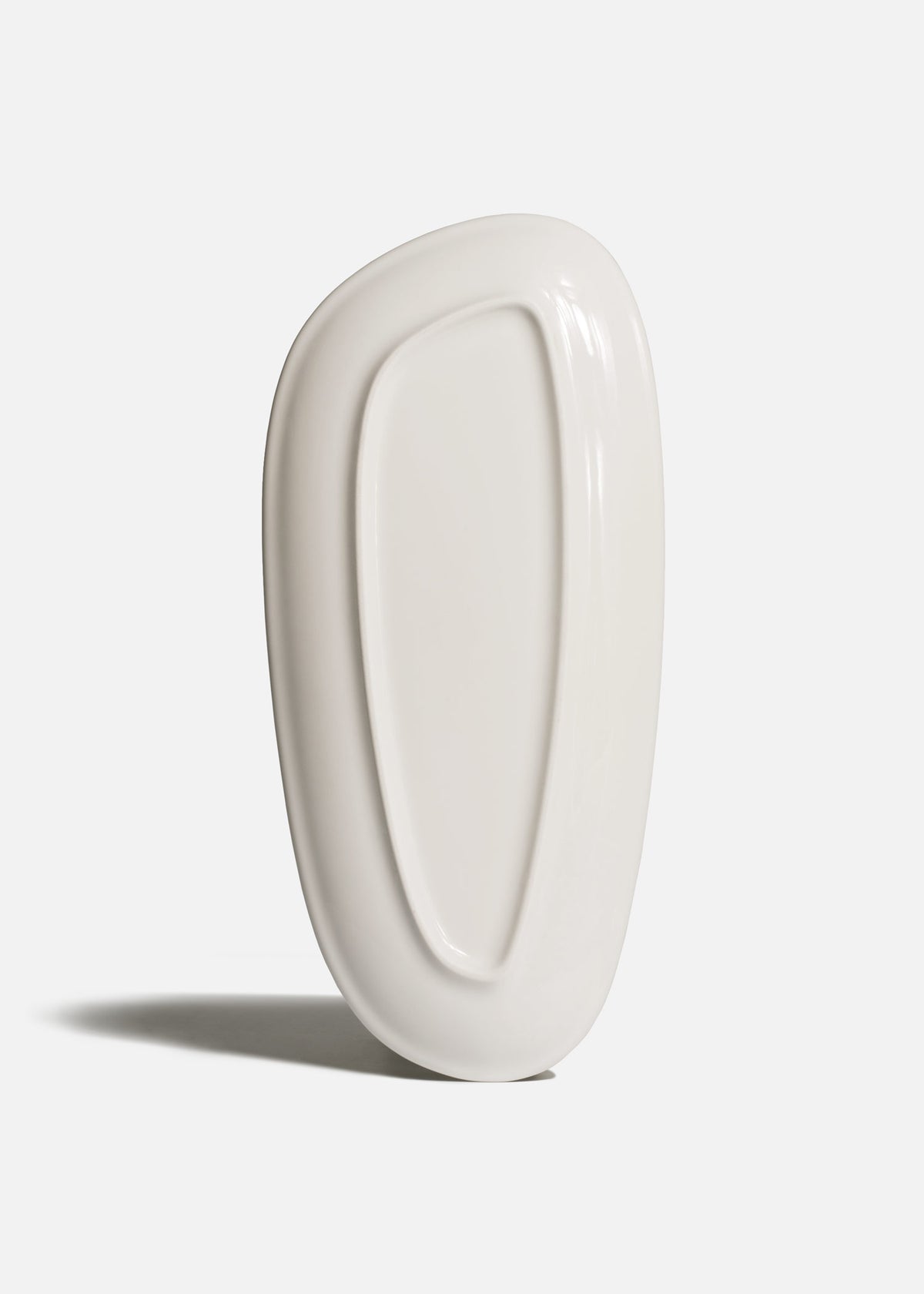 Charola Vago de porcelana premium blanca para restaurantes y hoteles