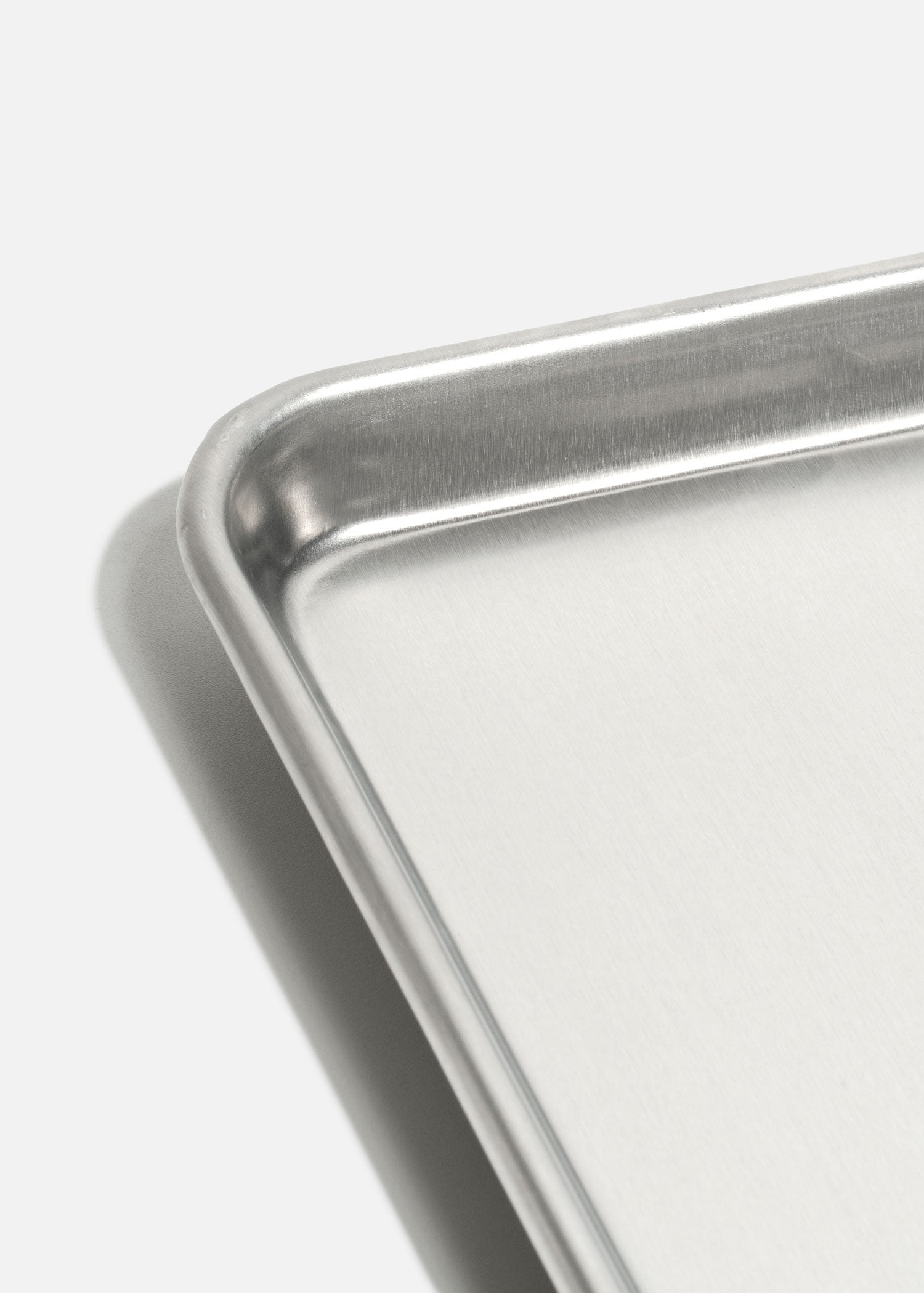 Charola de aluminio grado alimenticio para pan plata 40x60 cm