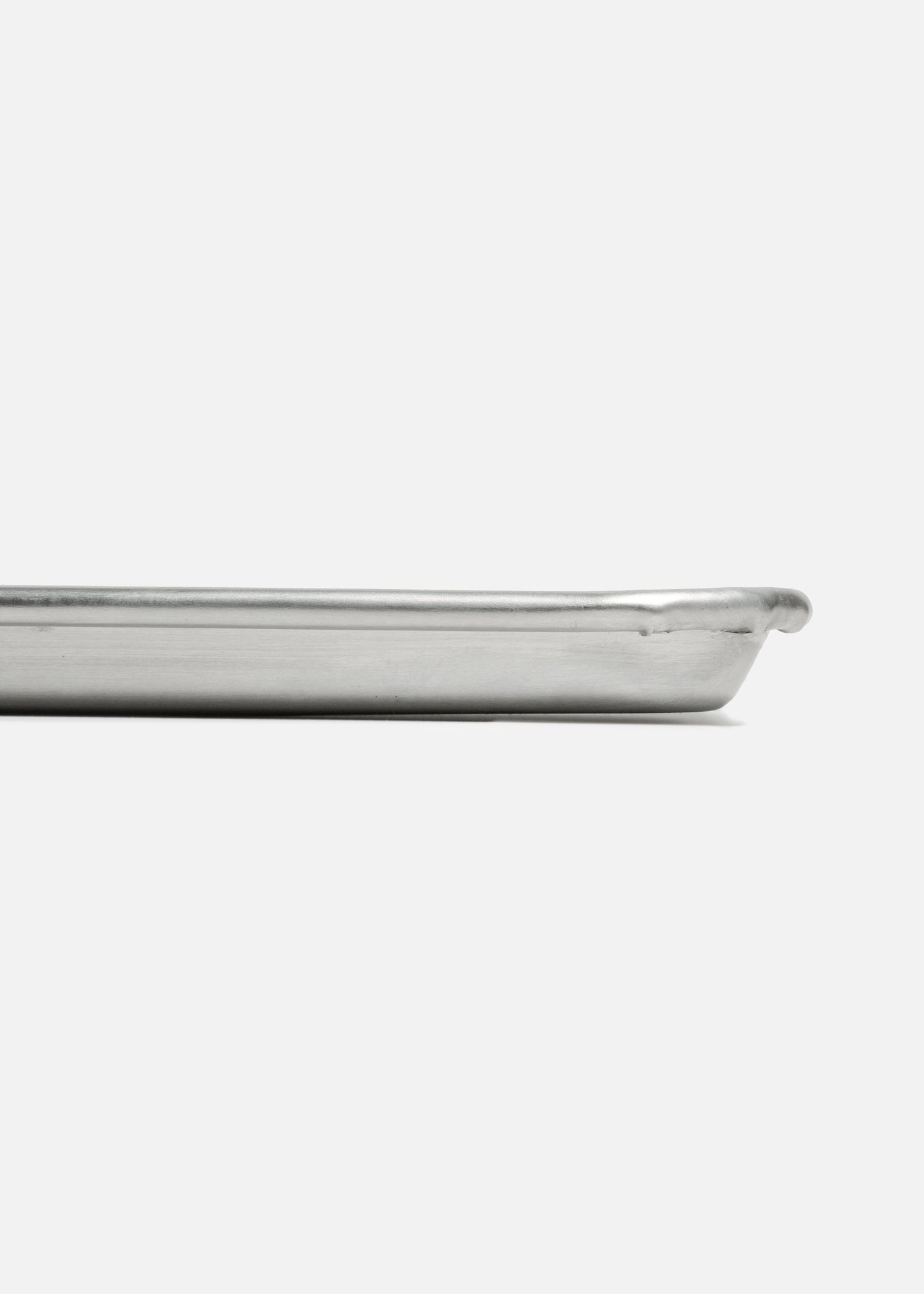 Charola de aluminio grado alimenticio para pan plata 40x60 cm