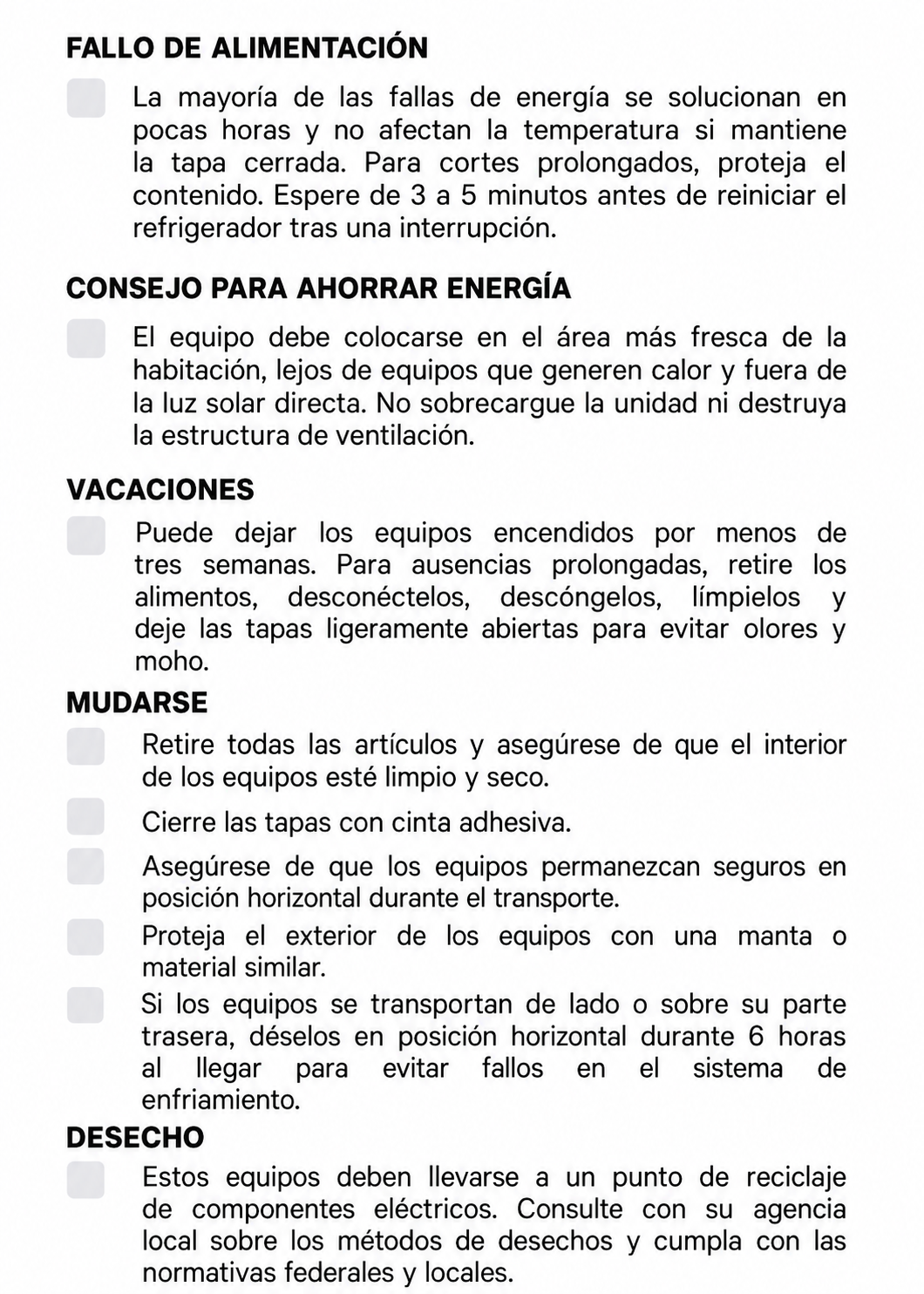 compra congelador industrial rhino en maha