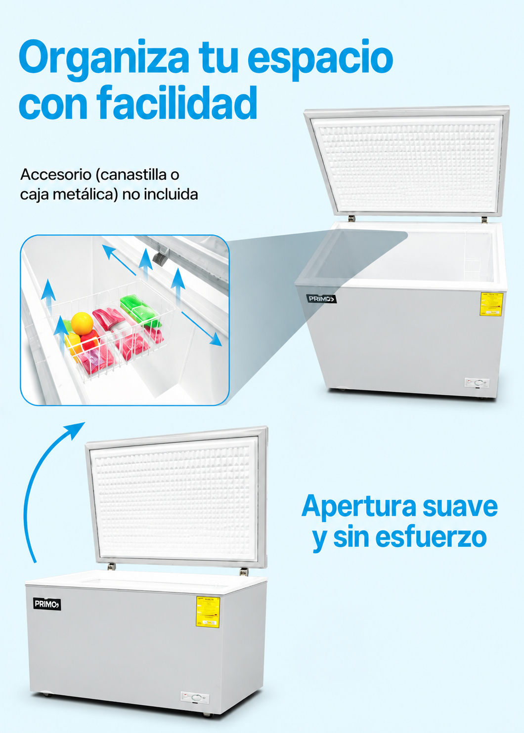 compra congelador industrial rhino en maha