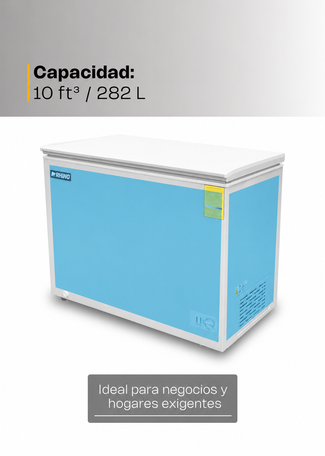 compra congelador industrial rhino en maha