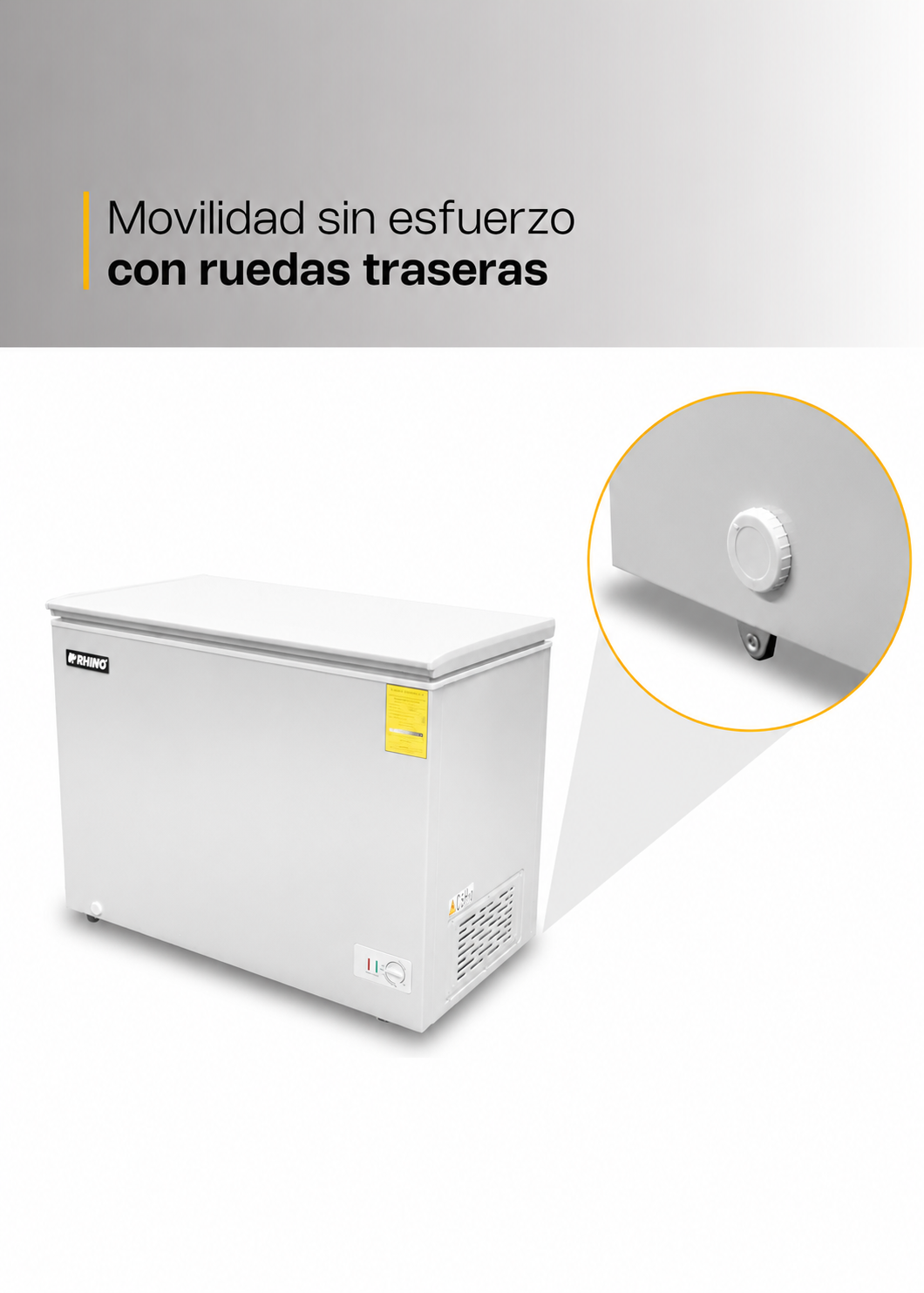compra congelador industrial rhino en maha