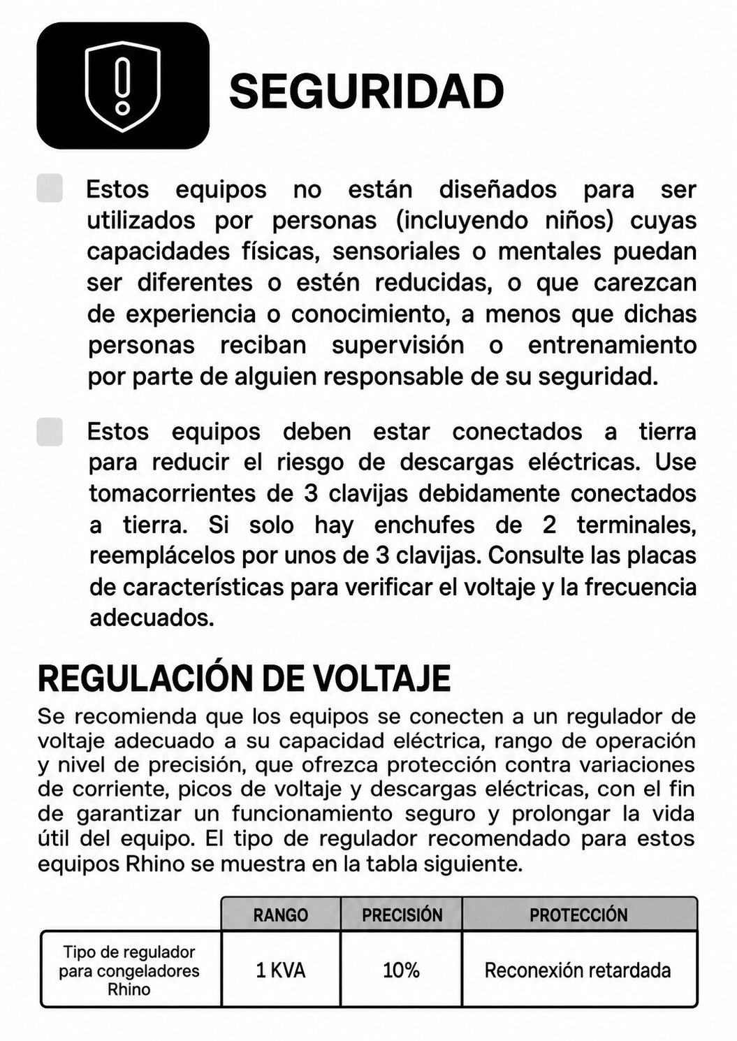 compra congelador industrial rhino en maha