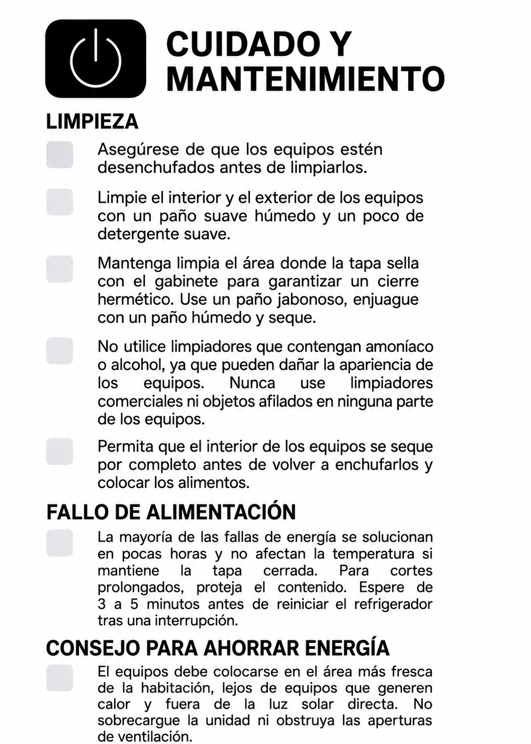 compra congelador industrial rhino en maha