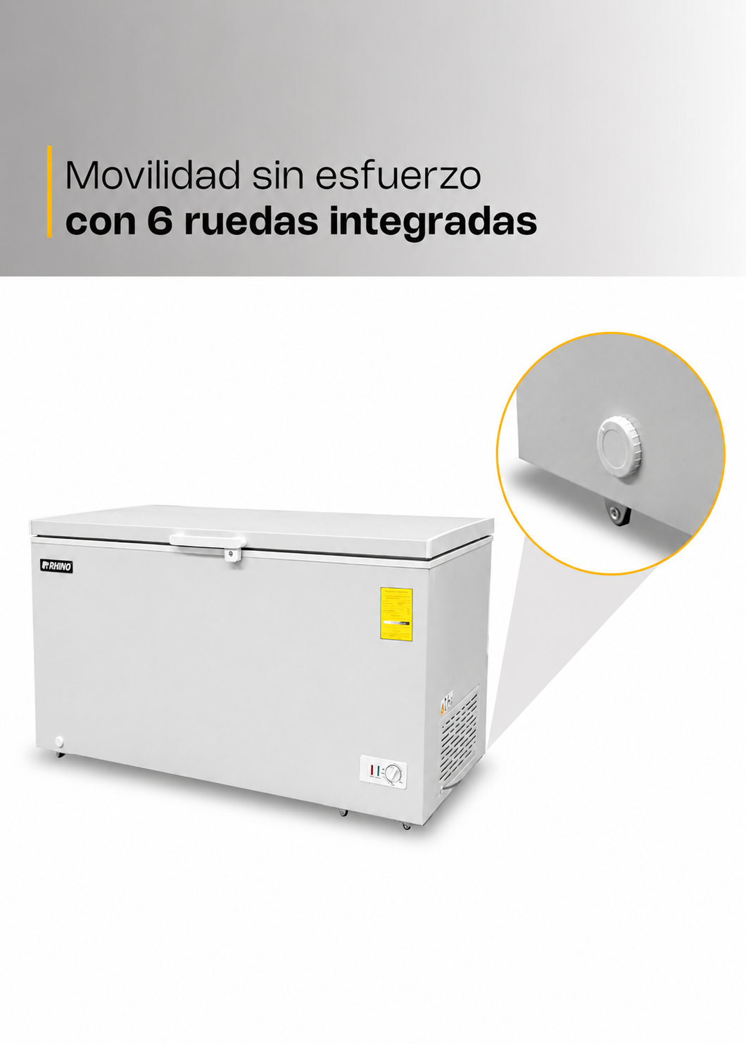 compra congelador industrial rhino en maha