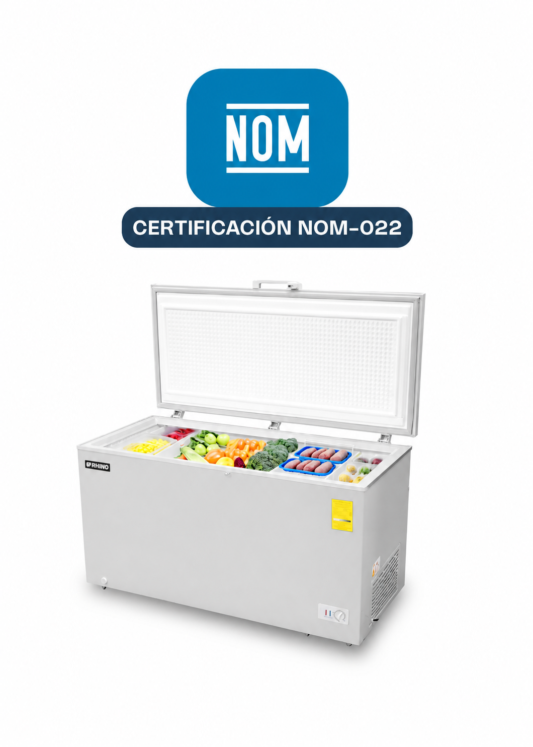 compra congelador industrial rhino en maha