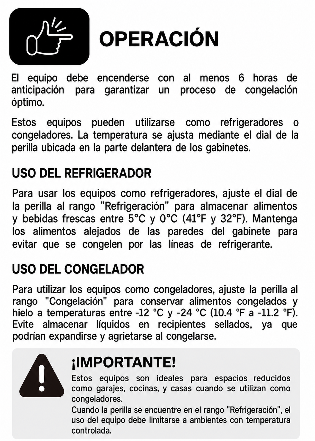 compra congelador industrial rhino en maha 