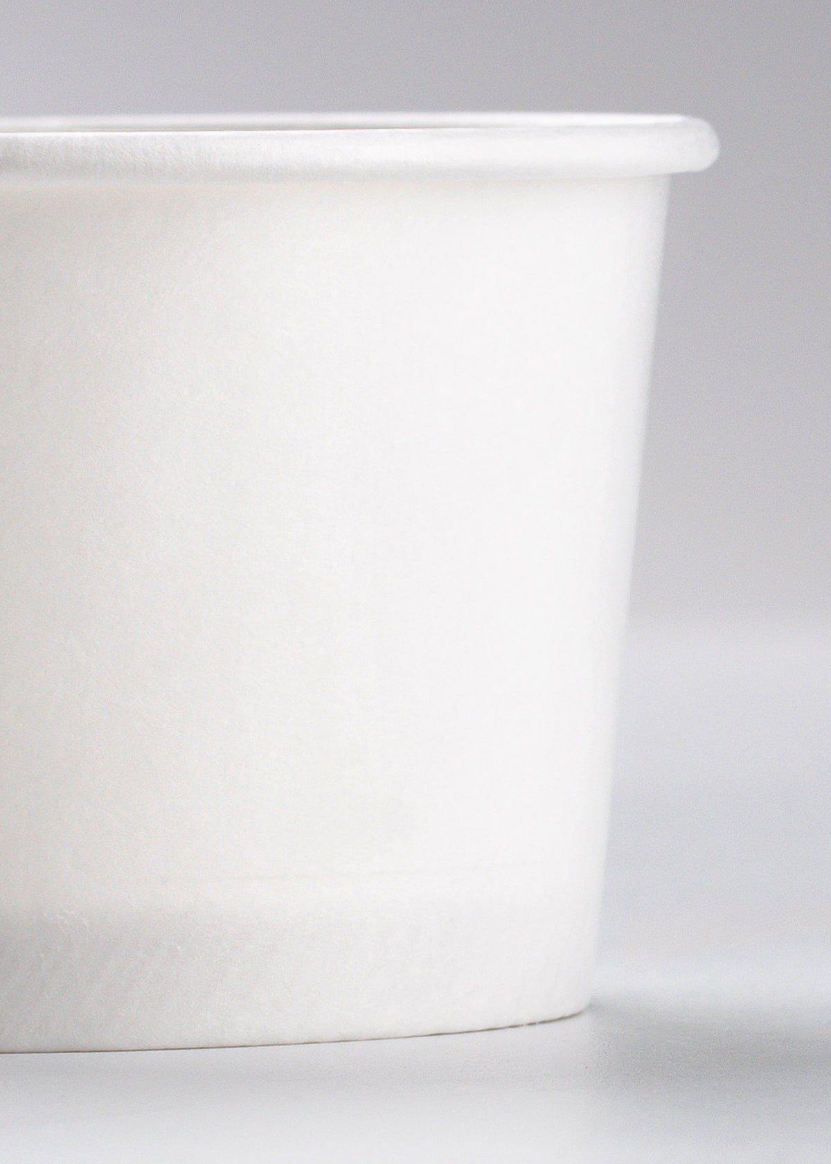 Contenedor de papel blanco personalizable Carte Blanc 3 oz / 88 ml. Premium