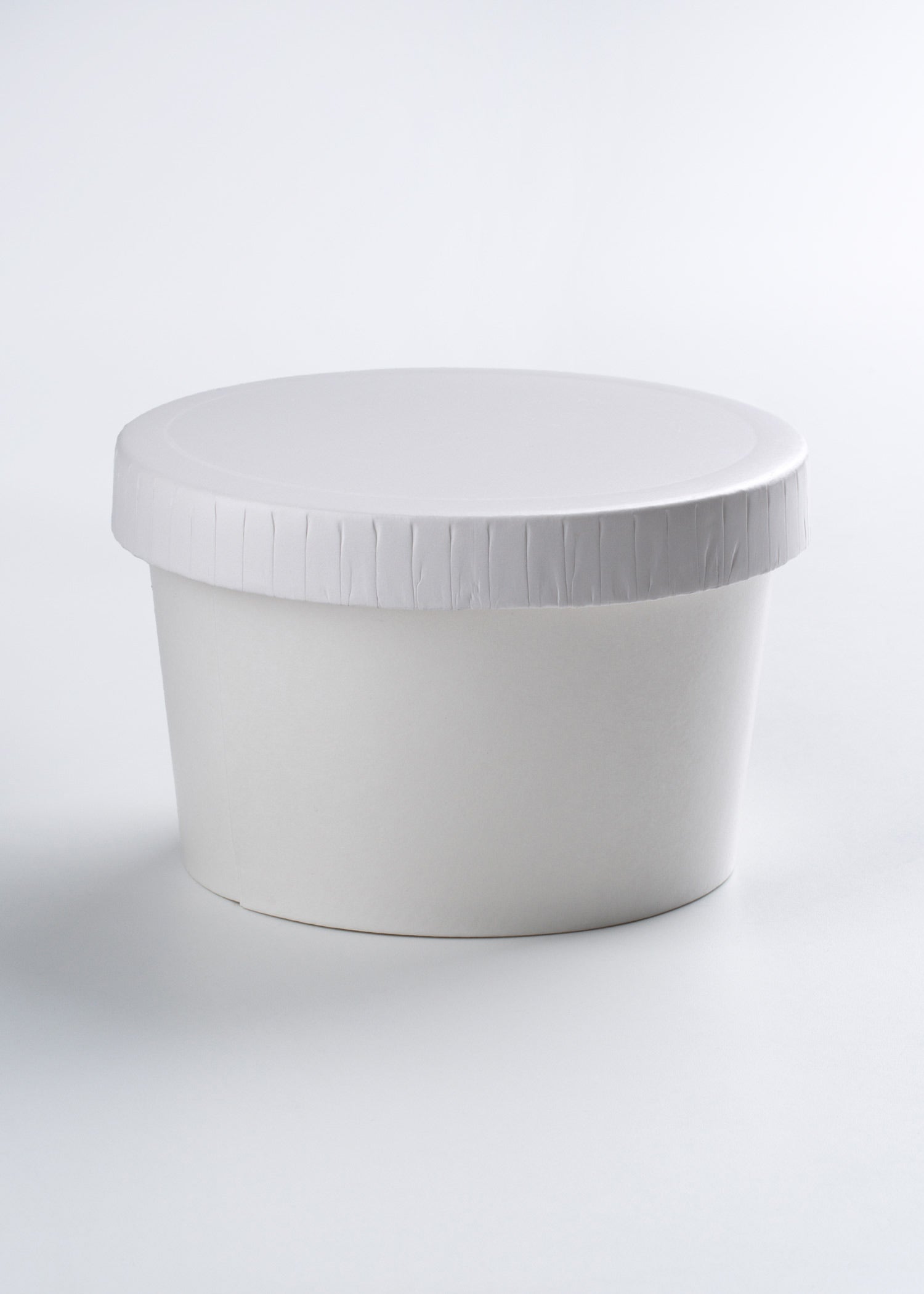 Contenedores para comida de papel blanco personalizable Carte Blanc 16, 10, 8 y 6 oz. Premium