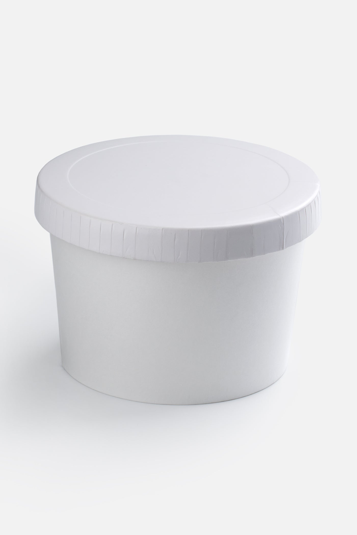Contenedores para comida de papel blanco para alimentos fríos y calientes 32 y 16 oz. Premium