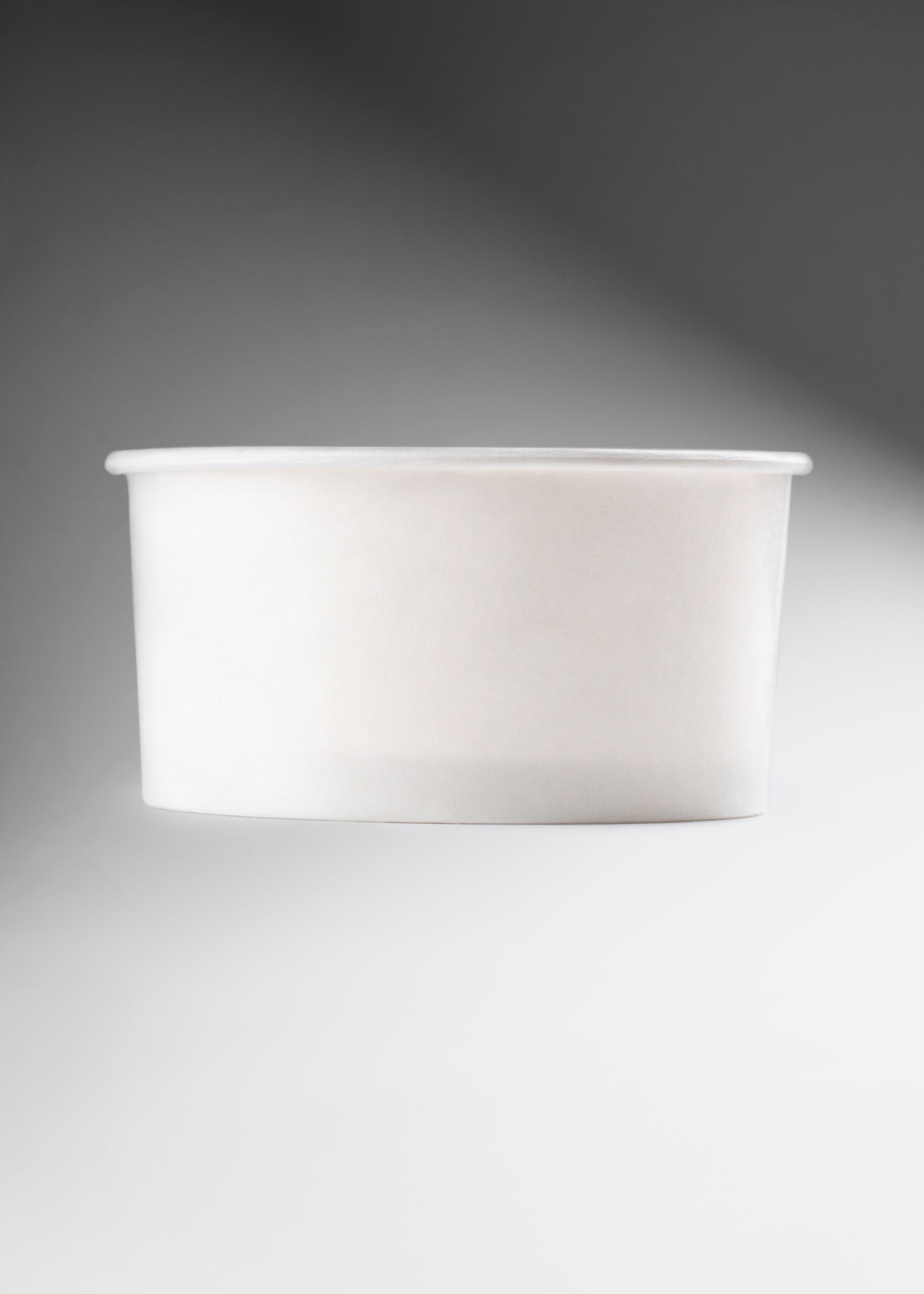 Contenedores para comida de papel blanco personalizable Carte Blanc 16, 10, 8 y 6 oz. Premium