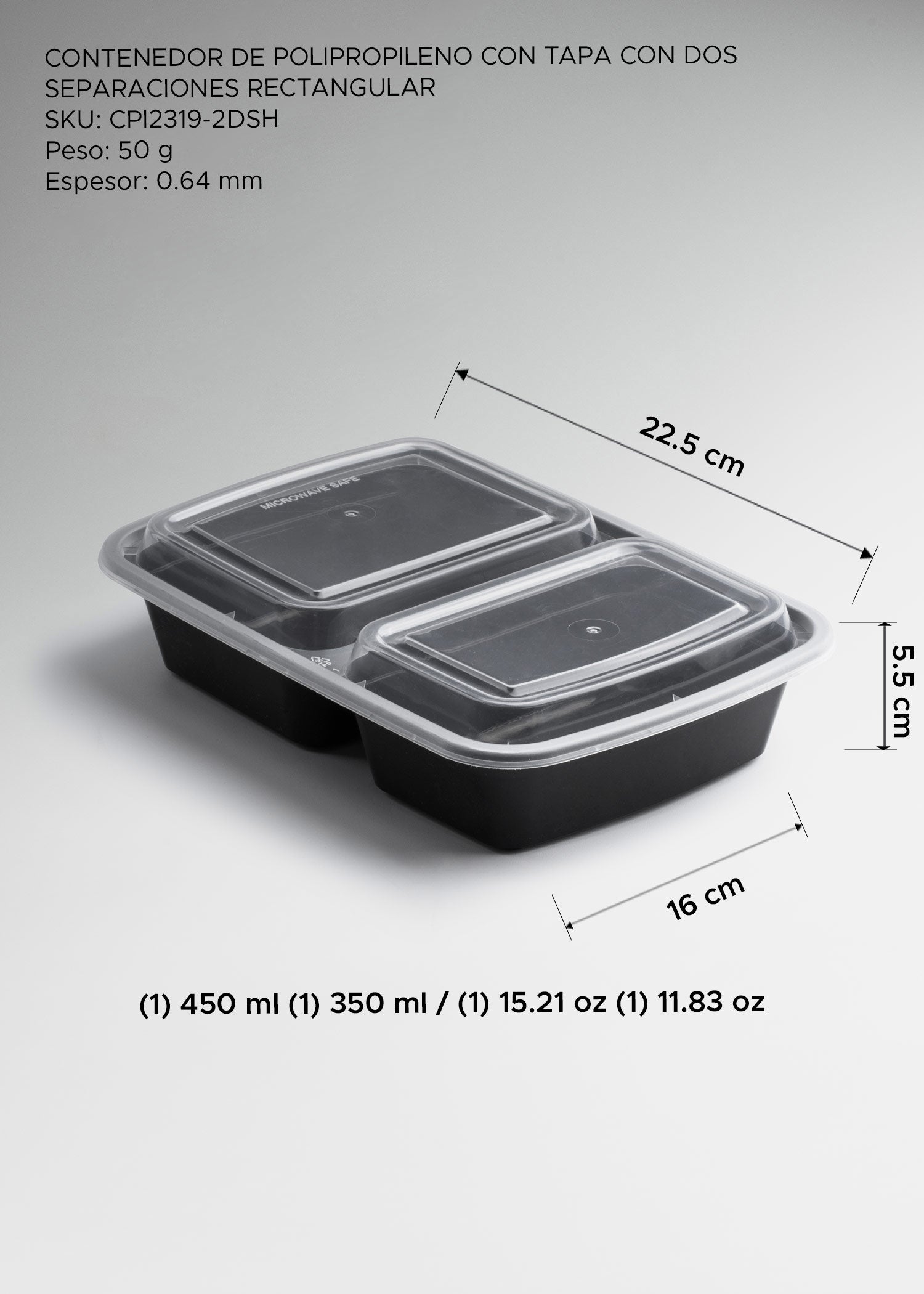 venta contenedor de comida maha