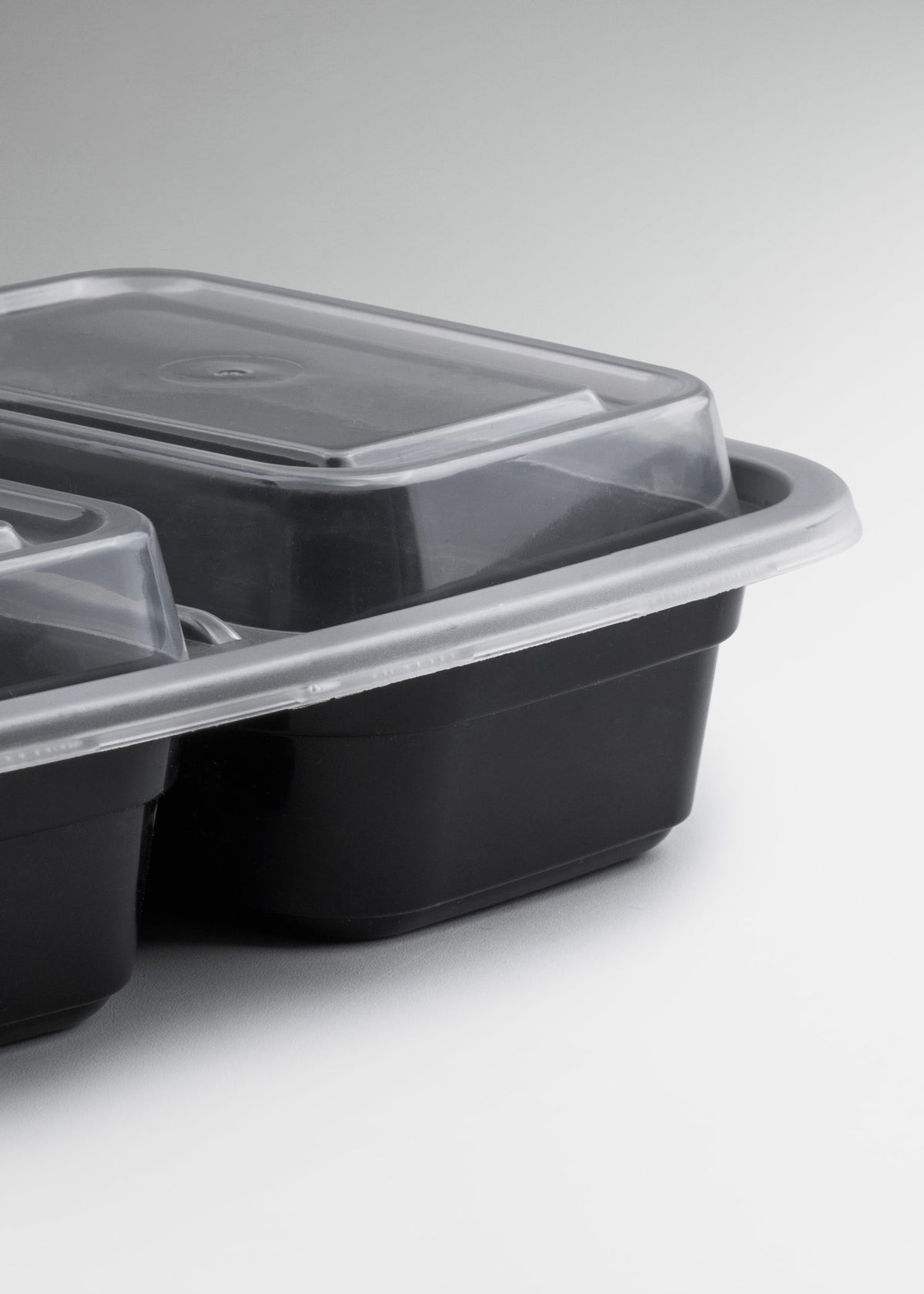 Contenedor de alimentos de 3 compartimentos para comida para llevar