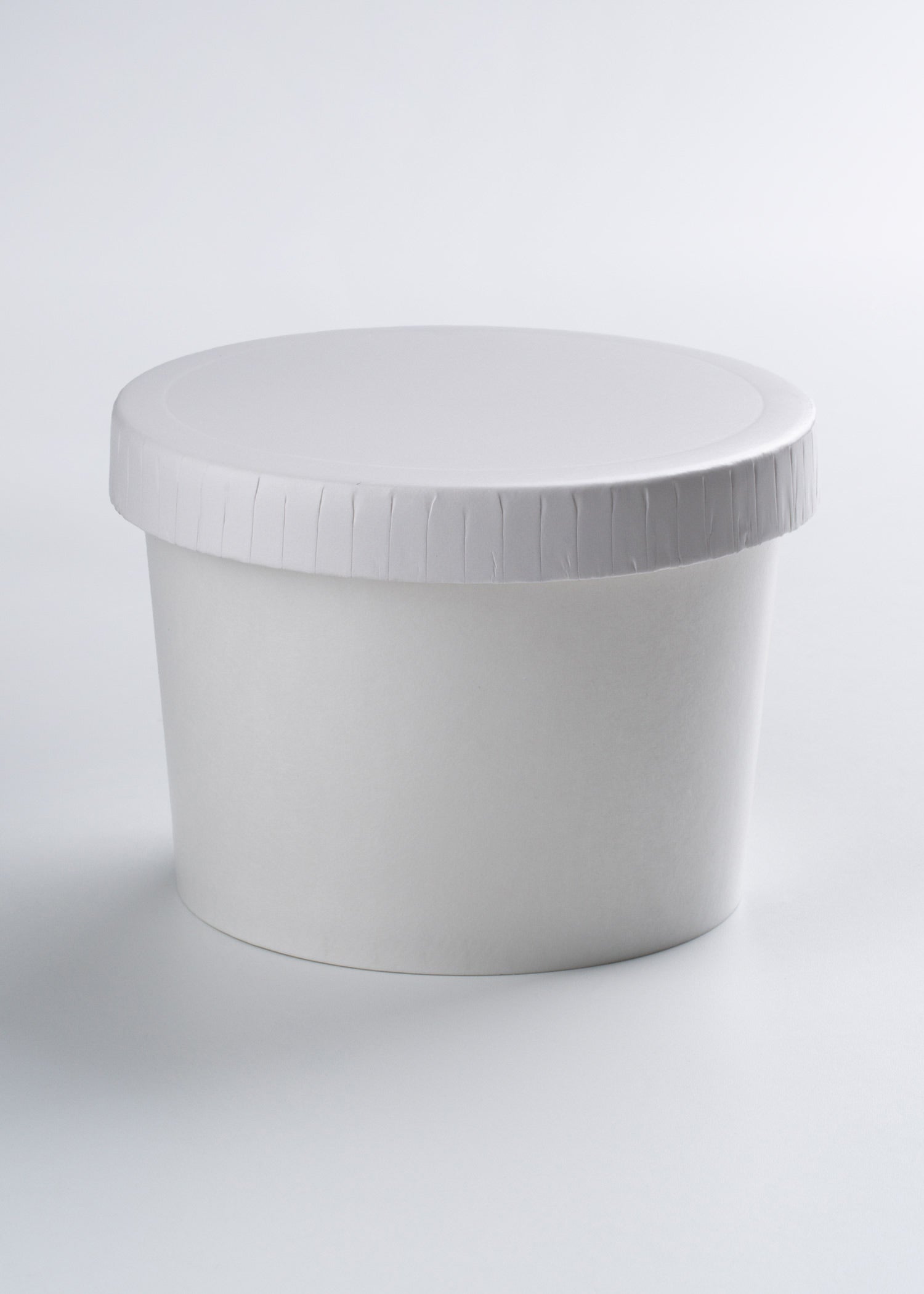 Contenedores para comida de papel blanco personalizable Carte Blanc 16, 10, 8 y 6 oz. Premium