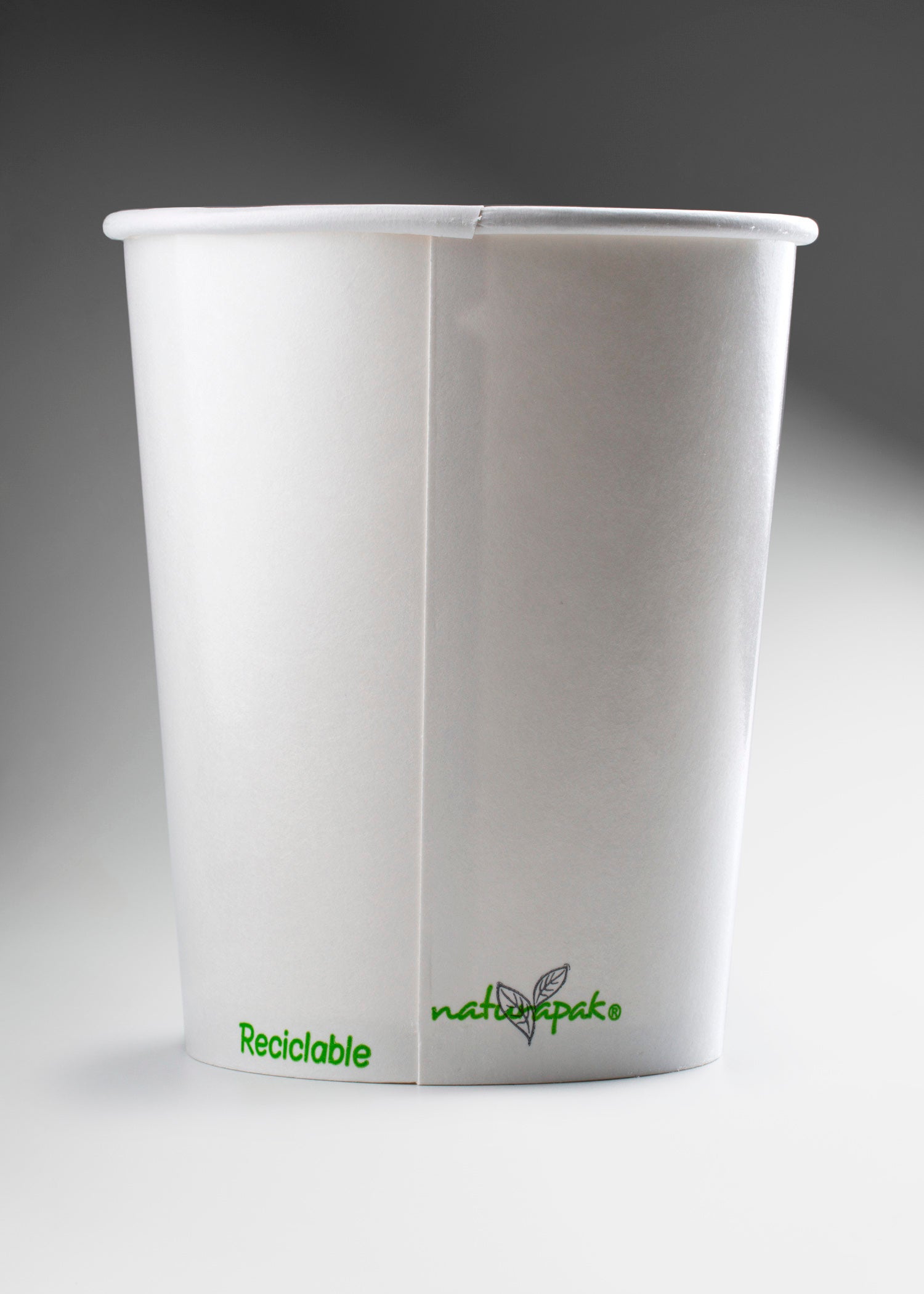 Contenedores para comida de papel blanco para alimentos fríos y calientes 32 y 16 oz. Premium