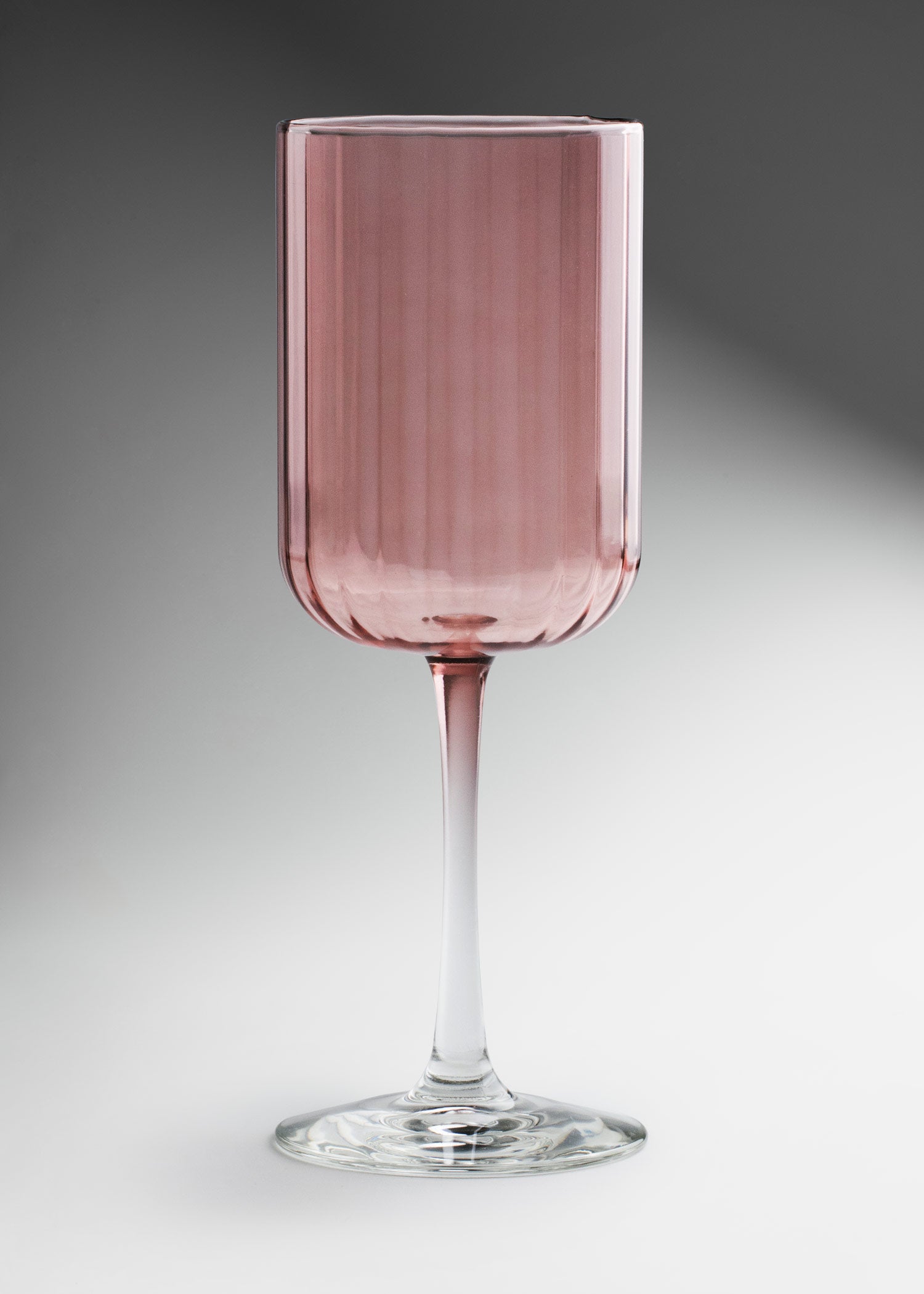 Copa para cóctel de vidrio rosa Linear Blush 399 ml