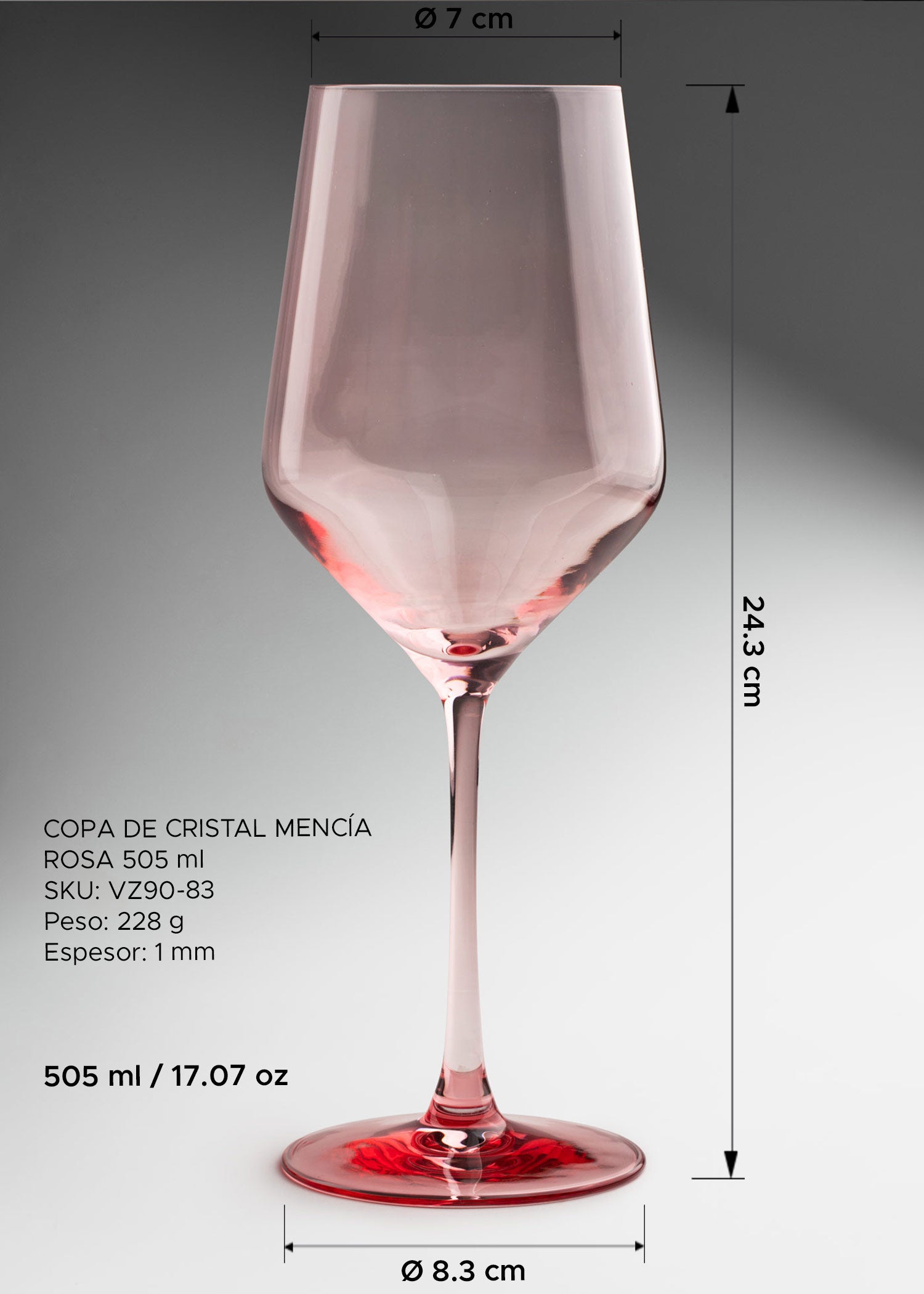 precio copa para vino maha