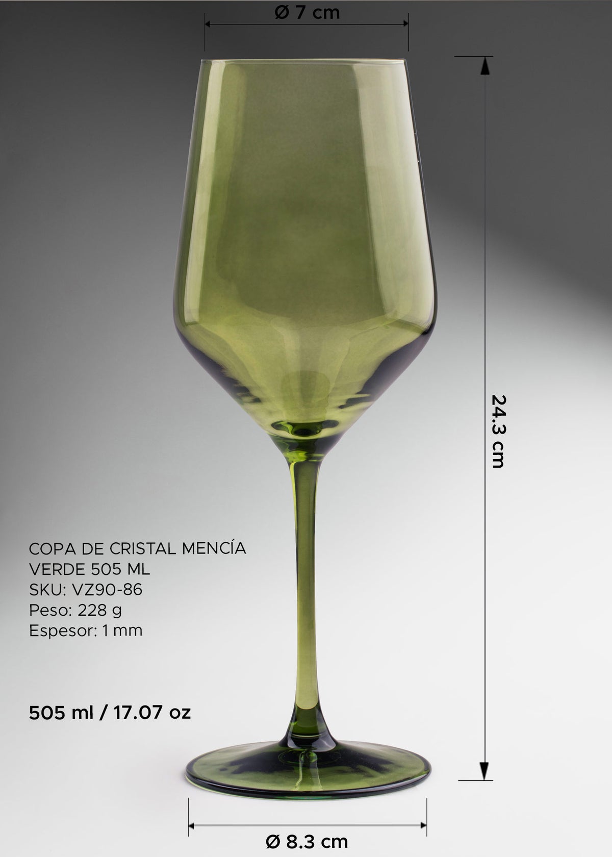 precio copa para vino maha