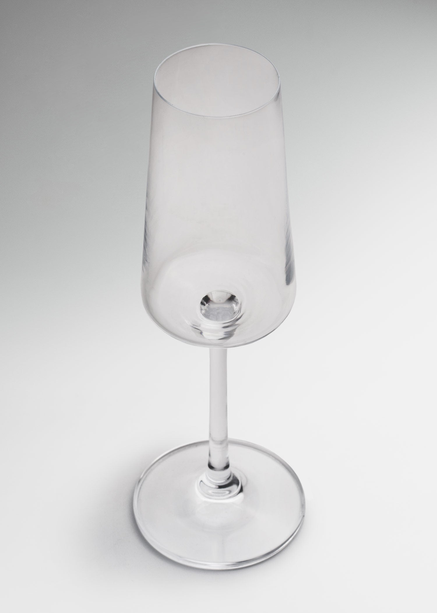 Copa flauta para champaña de vidrio transparente Kronoz 230 ml
