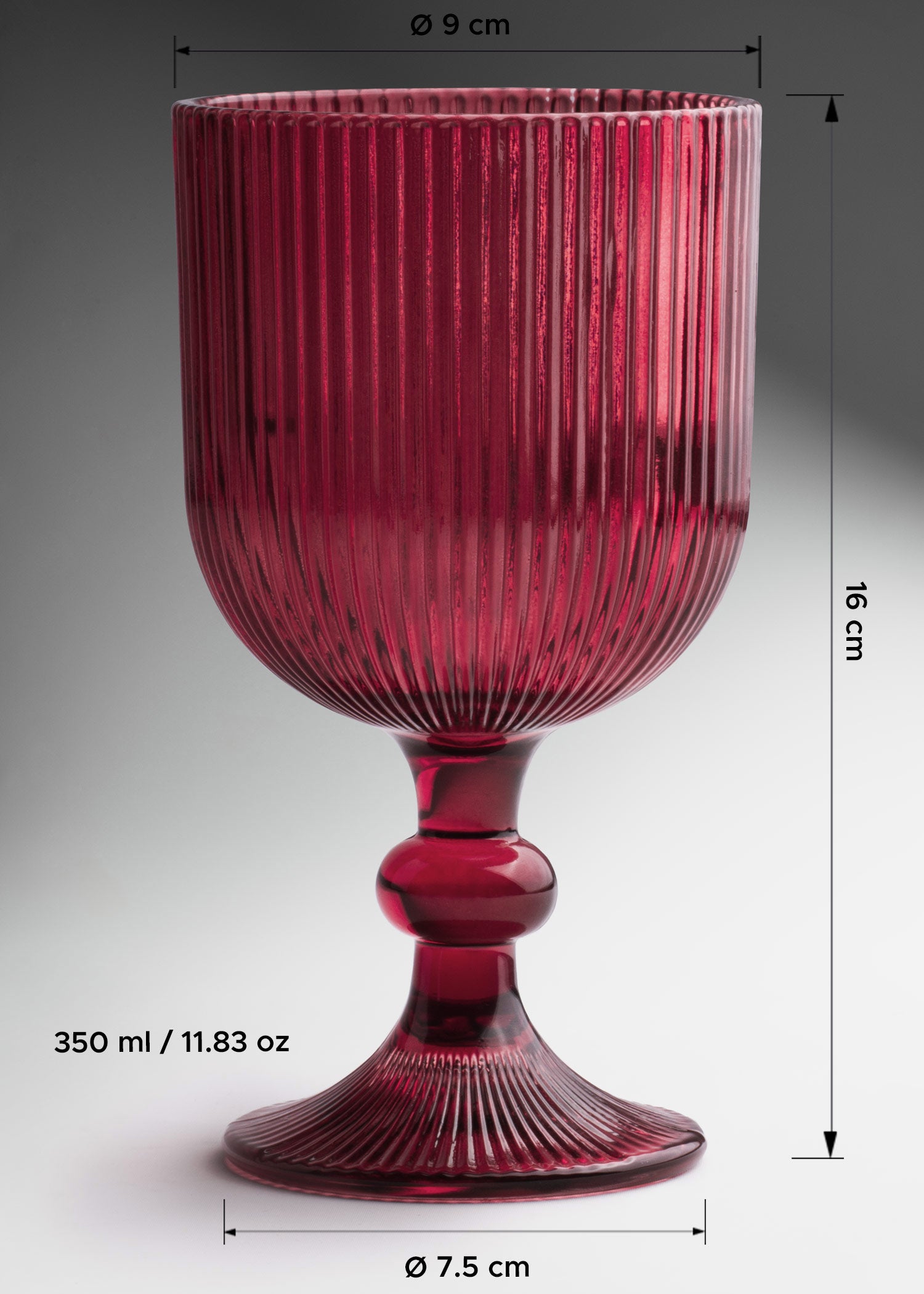 precio copa de vidrio maha