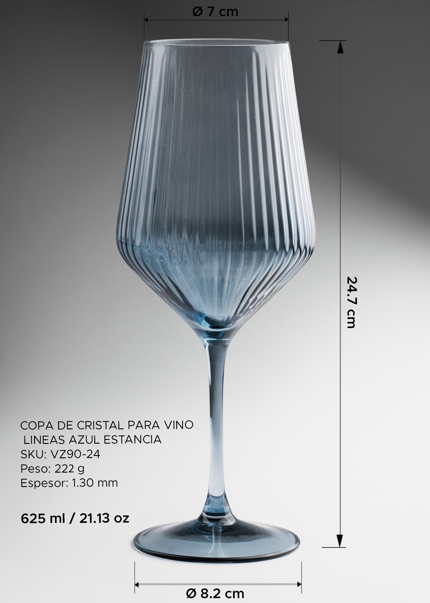 precio copa de cristal maha