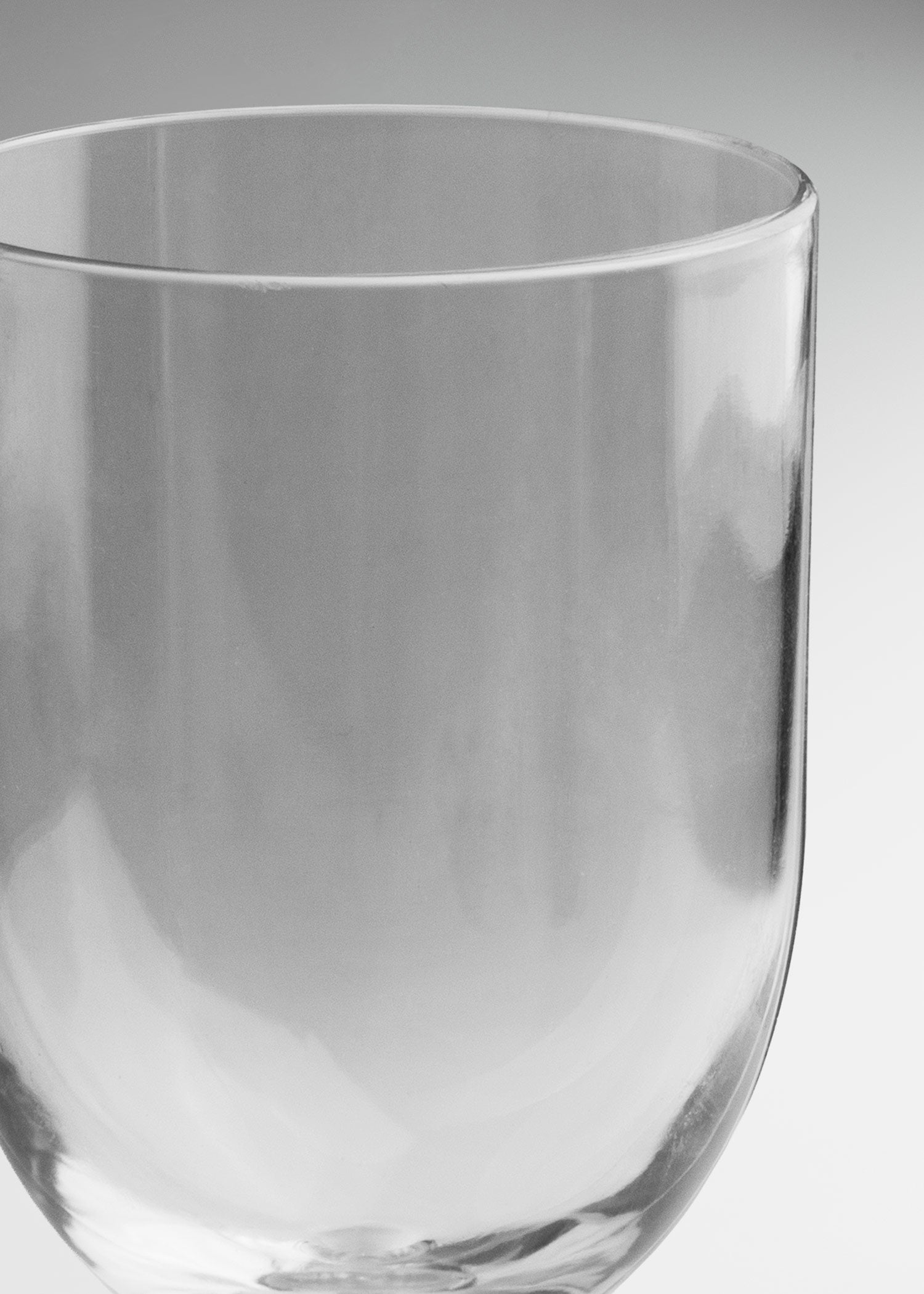 Vista frontal de copa para vino blanco Arko 355 ml